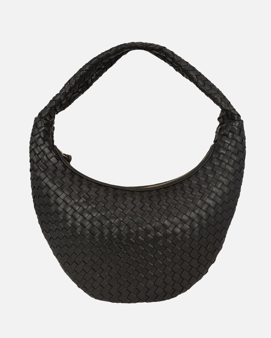 Silva Woven Leather Hobo