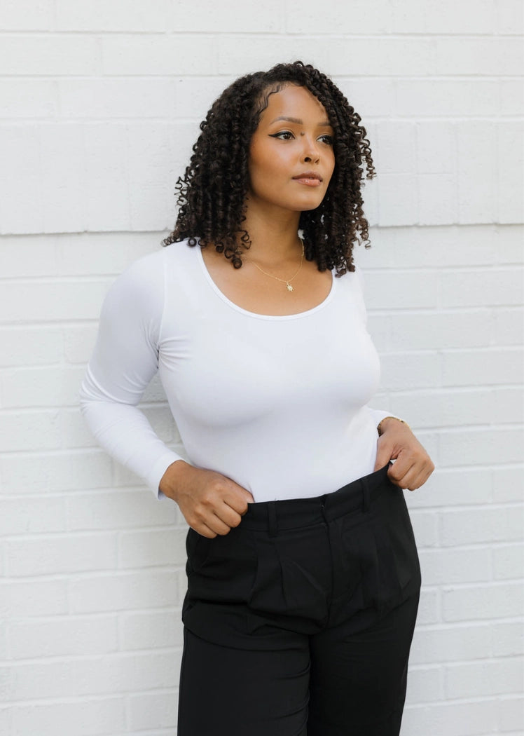 Elietian Reversible Neckline Tee