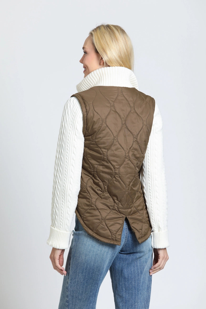 APNY Sweater Sleeve Puffer Jacket