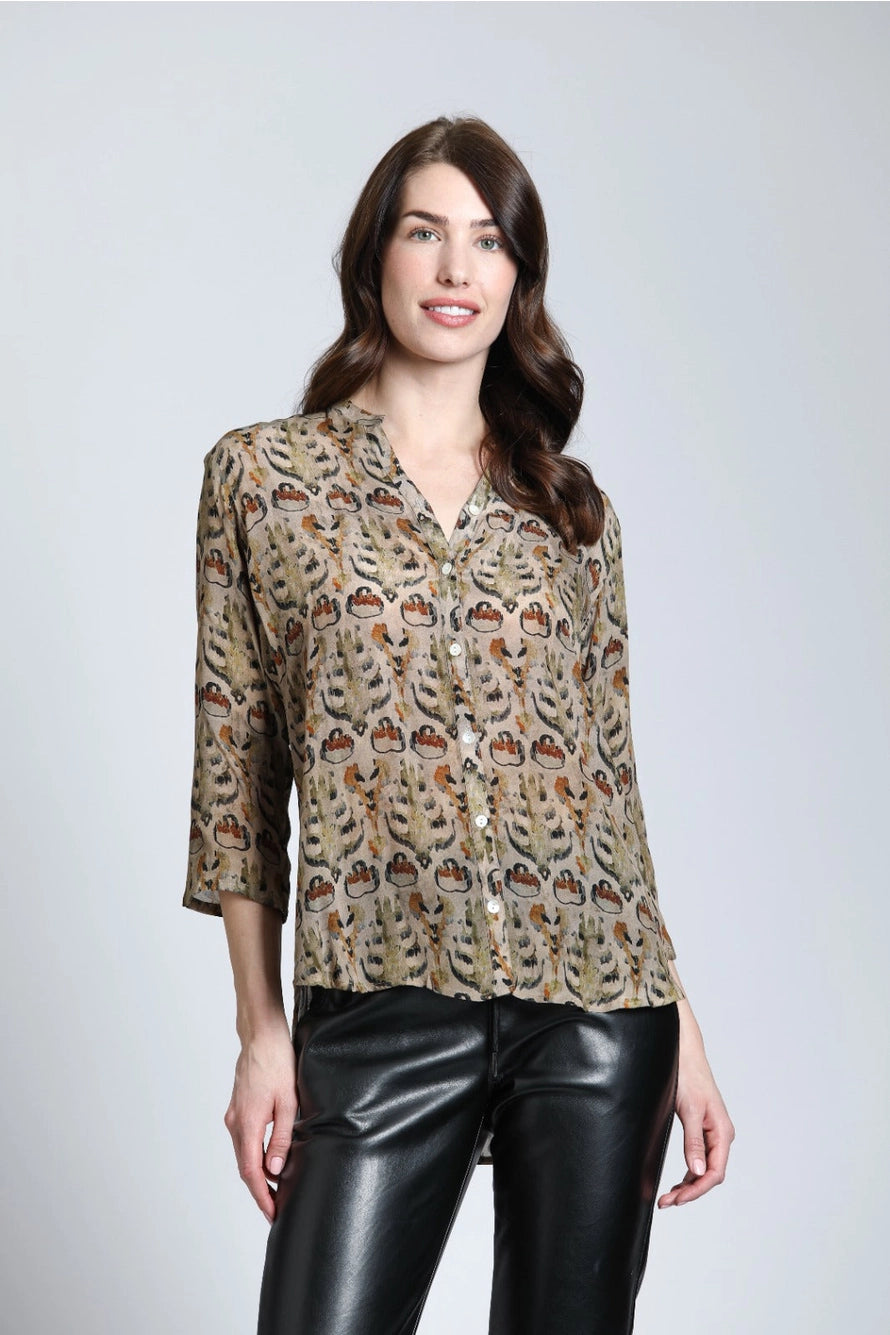 APNY Boho Ikat Blouse