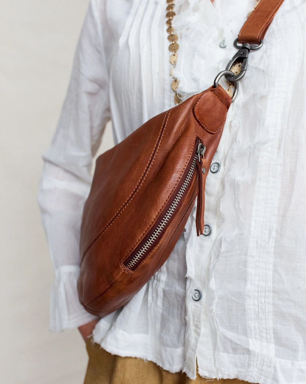 Callie Leather Handbag