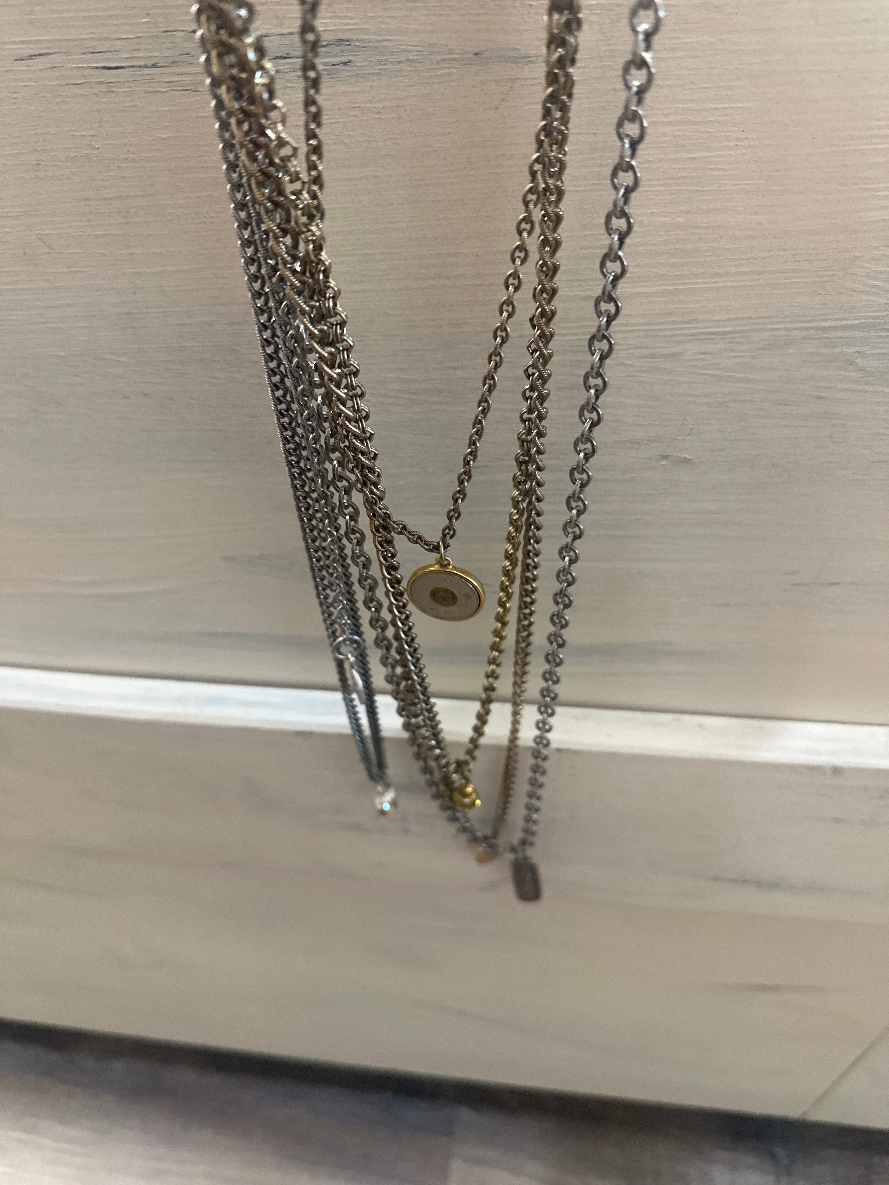 BELLE VIA Triple Layer Necklace