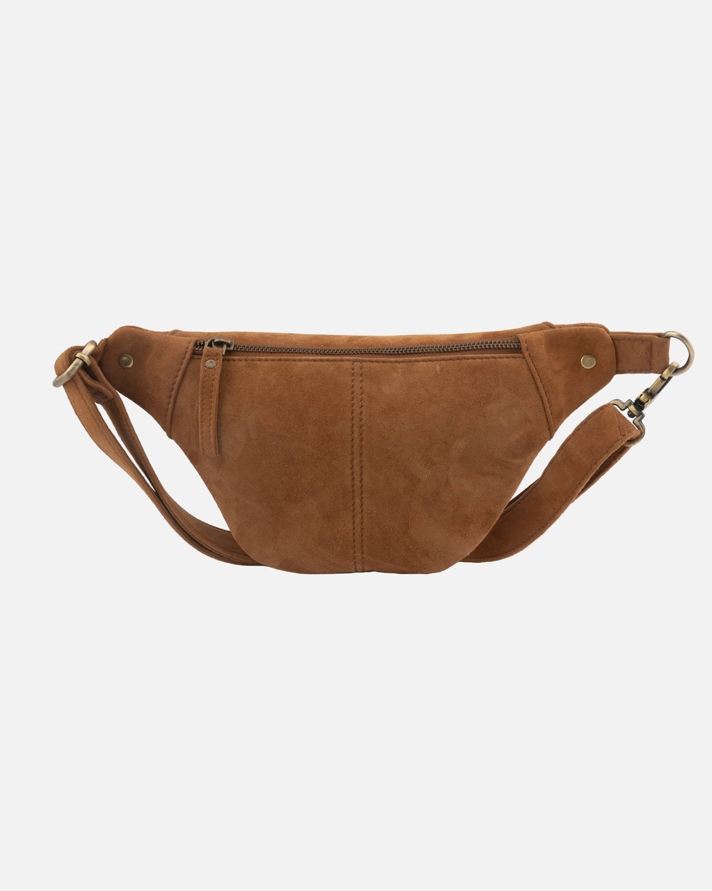 Belle Suede Leather Belt Bag