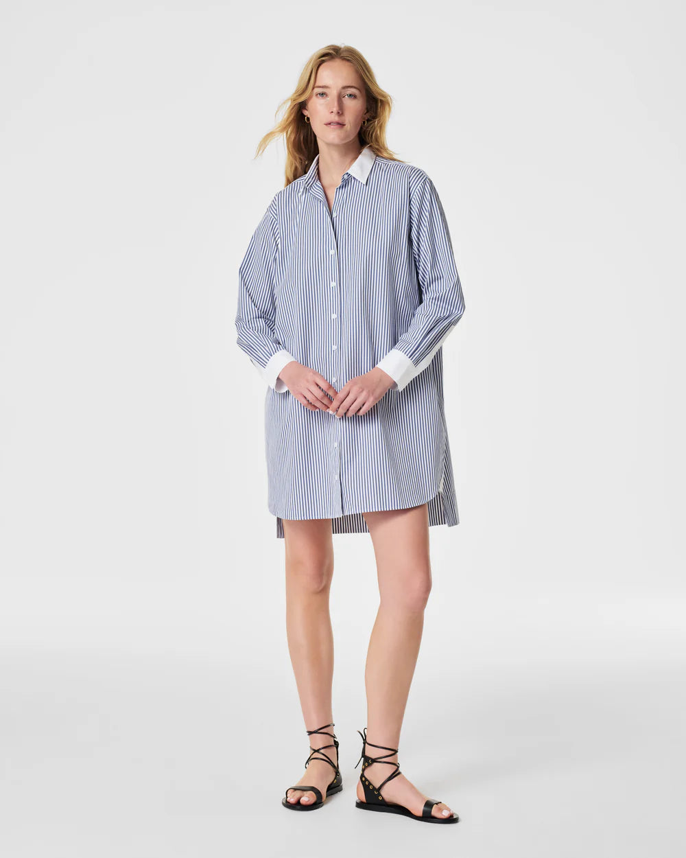 spanx shirt dress SPANX AirEssentials Mini T-Shirt Dress, VERY Black / L