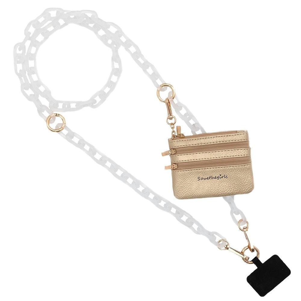 Clip & Go Phone Chain with Pouch