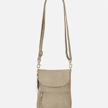 Roza leather envelope crossbody bag