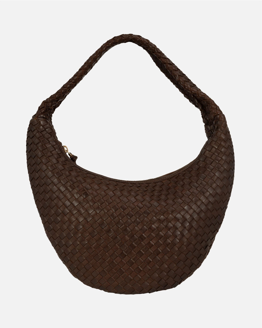 Silva Woven Leather Hobo