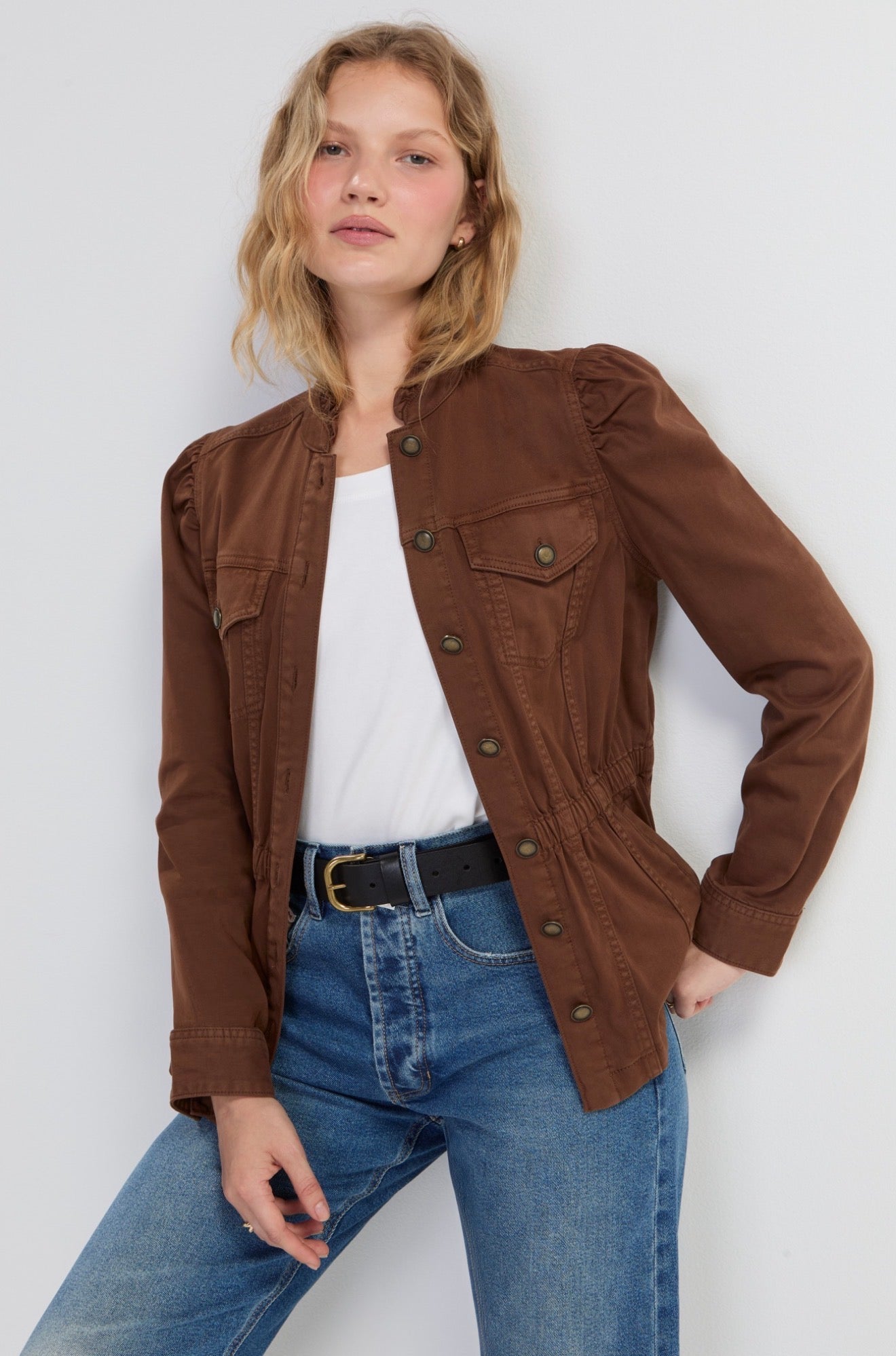 LPLA Carob Brown Trucker Jacket