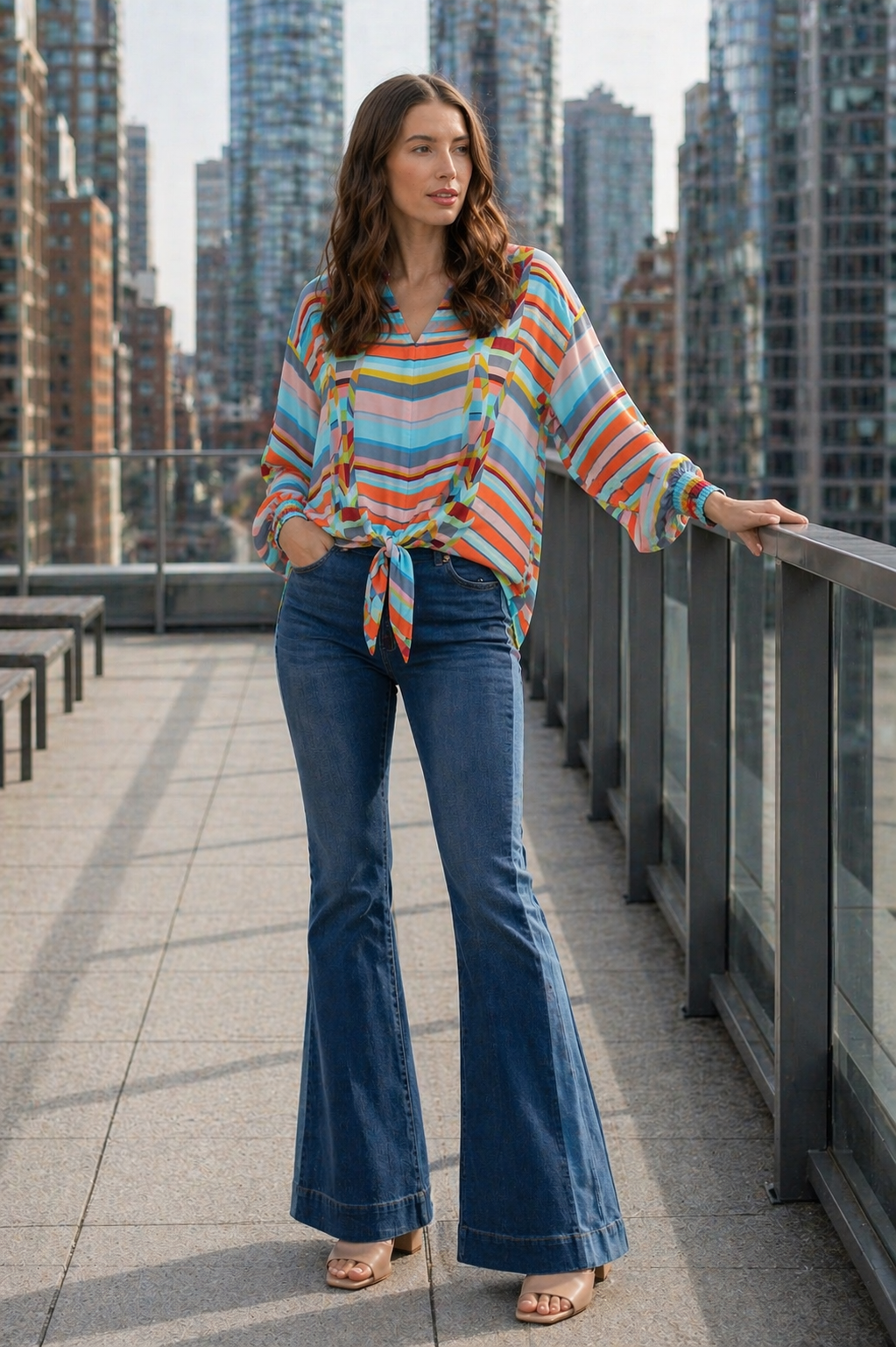 APNY Bohemian Horizon Blouse
