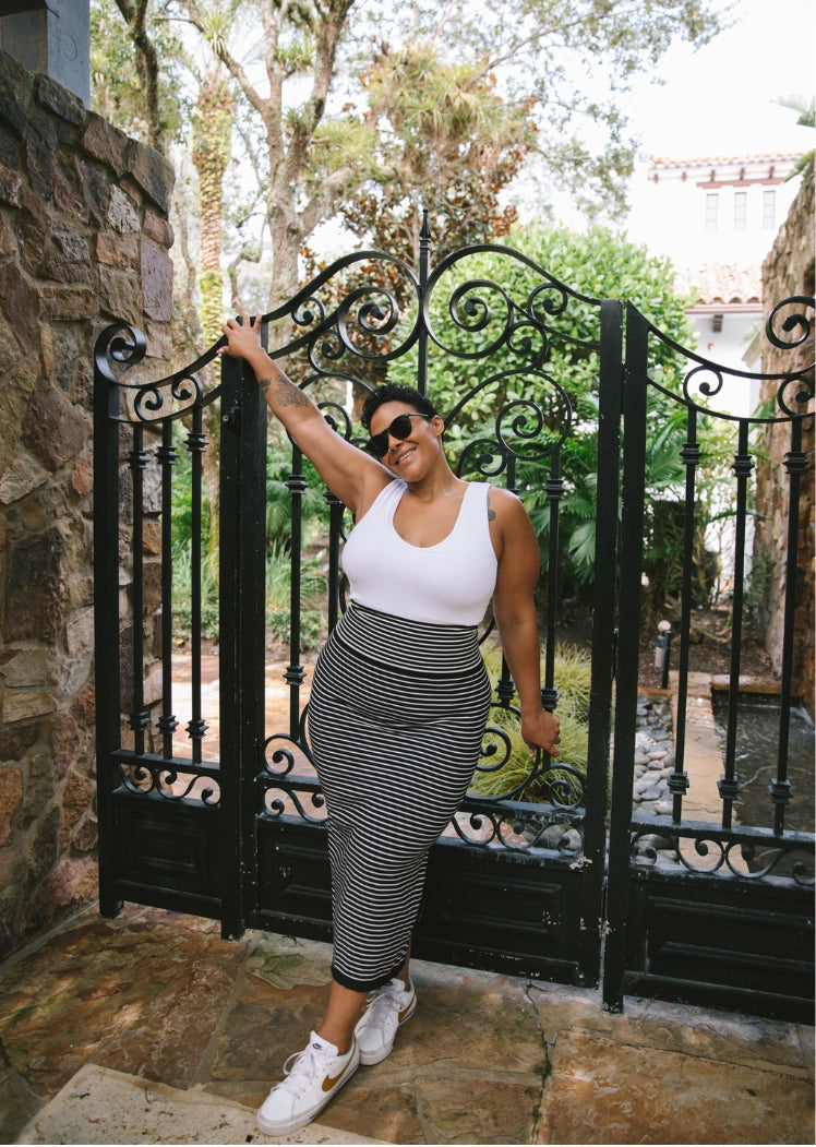 Elietian Midi Skirt