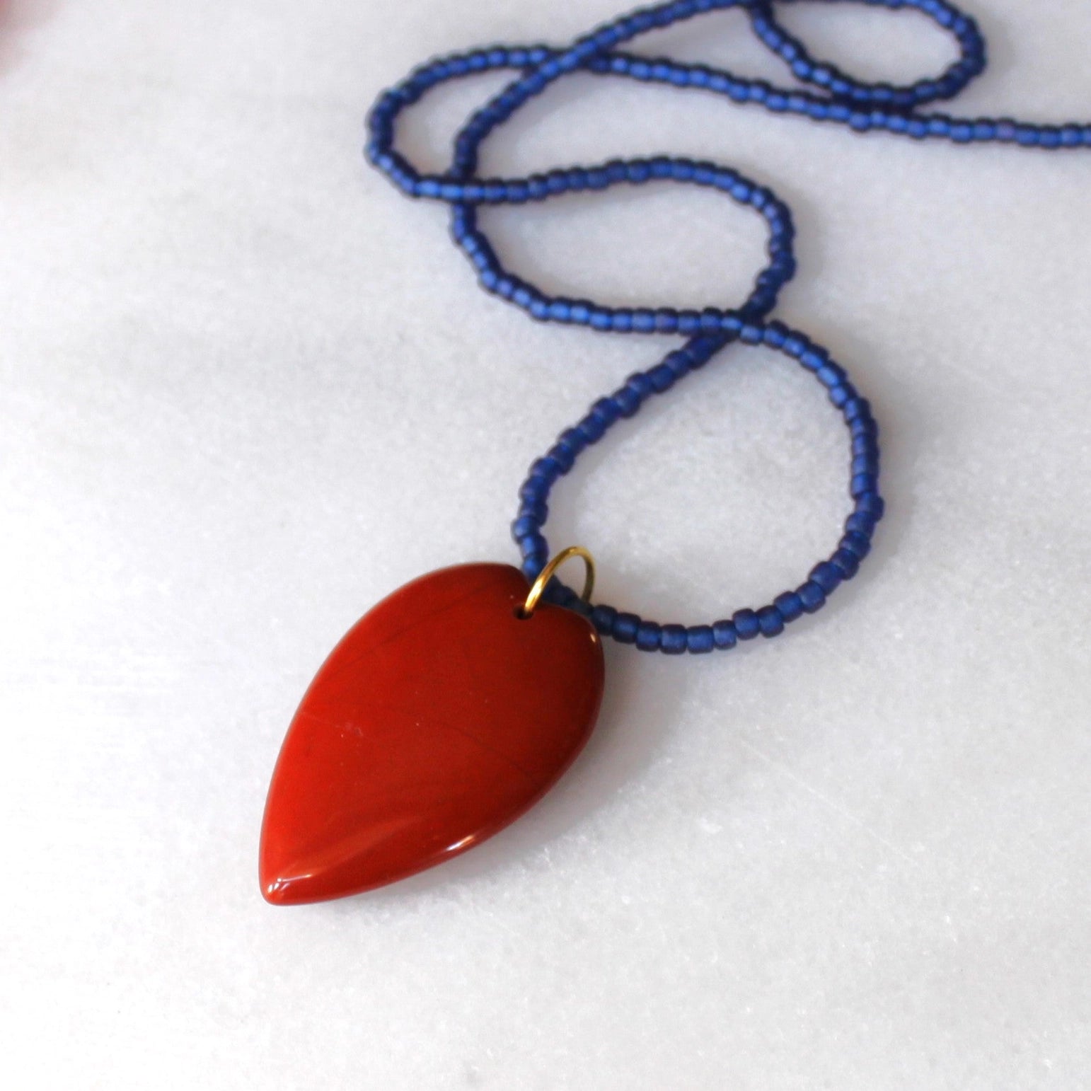 Esti Stone Heart Necklace 18