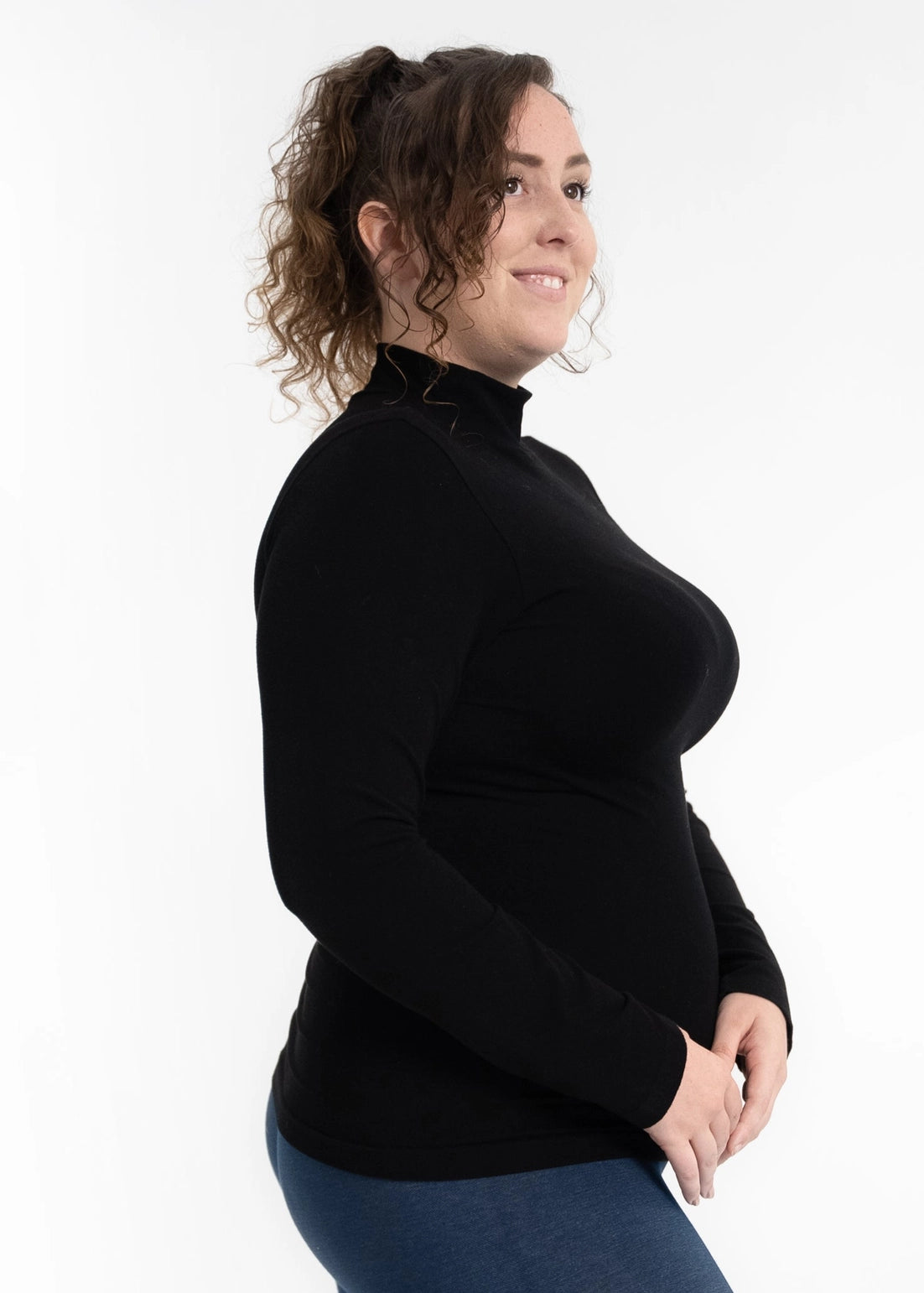 Elietian Turtleneck Curvy