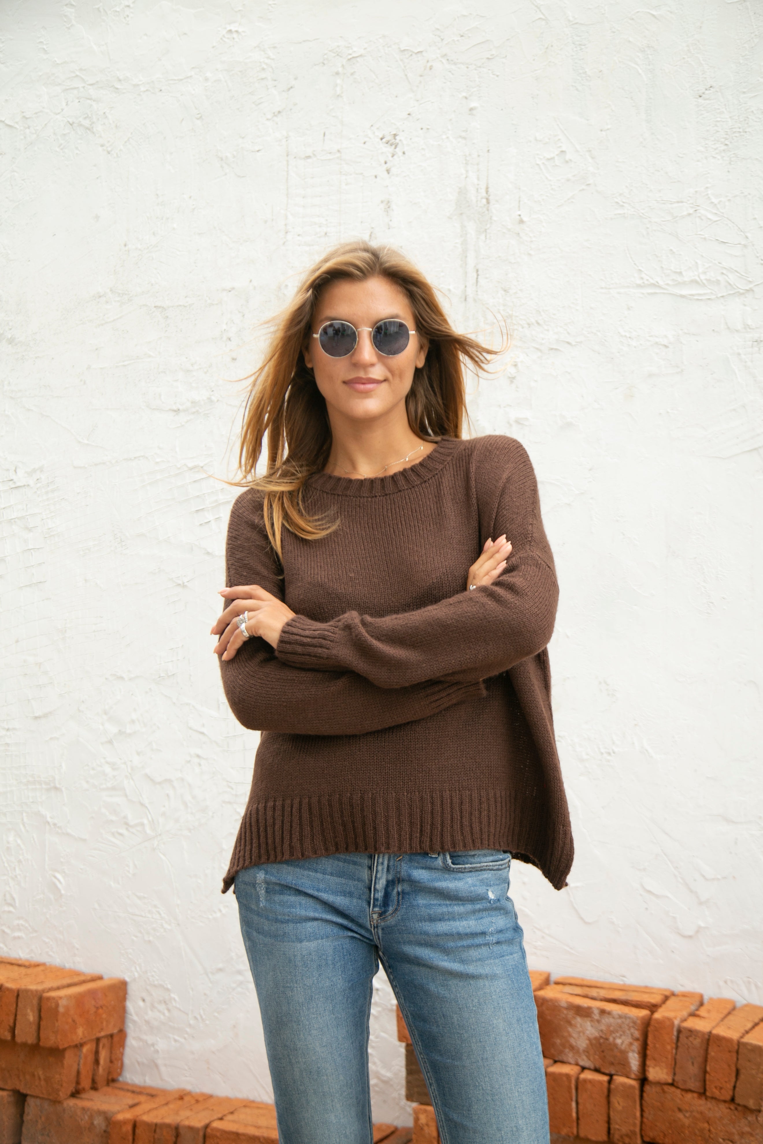 WOODEN Ships Tomboy Crew Sweater