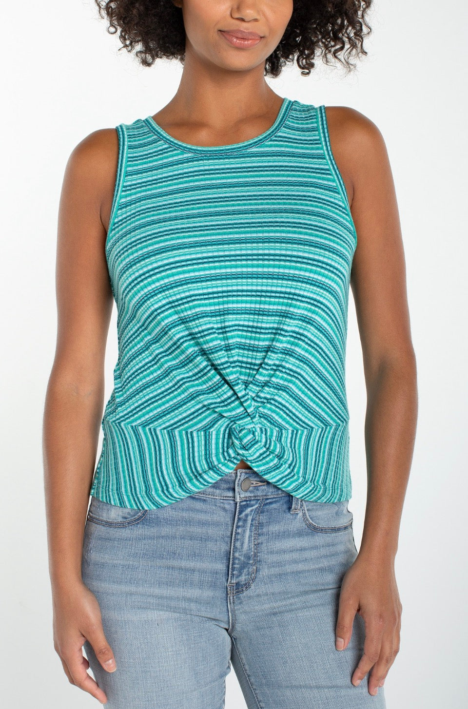 LPLA Lagoon twist front top