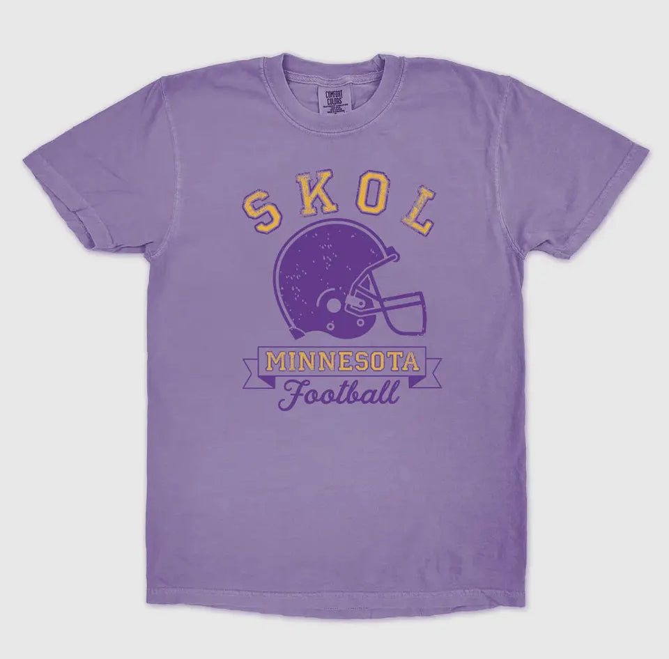 MN Viking Gridiron Tee--UNISEX