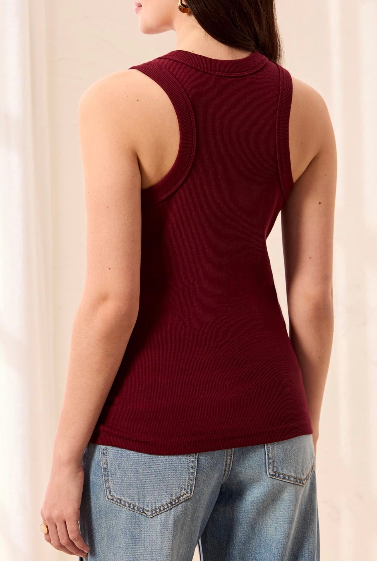 TRBL Fitted Racer Back Baby Rib Tank