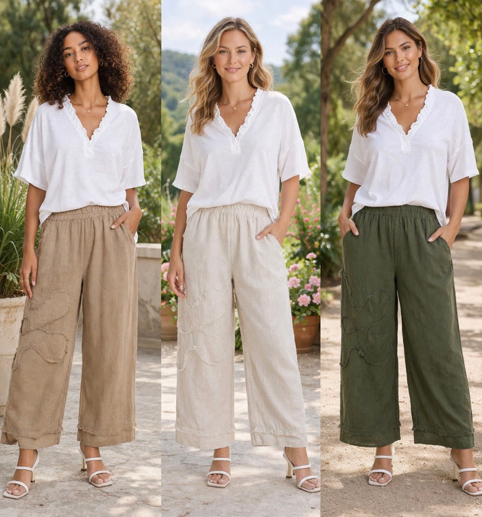 Yvette Linen Pant