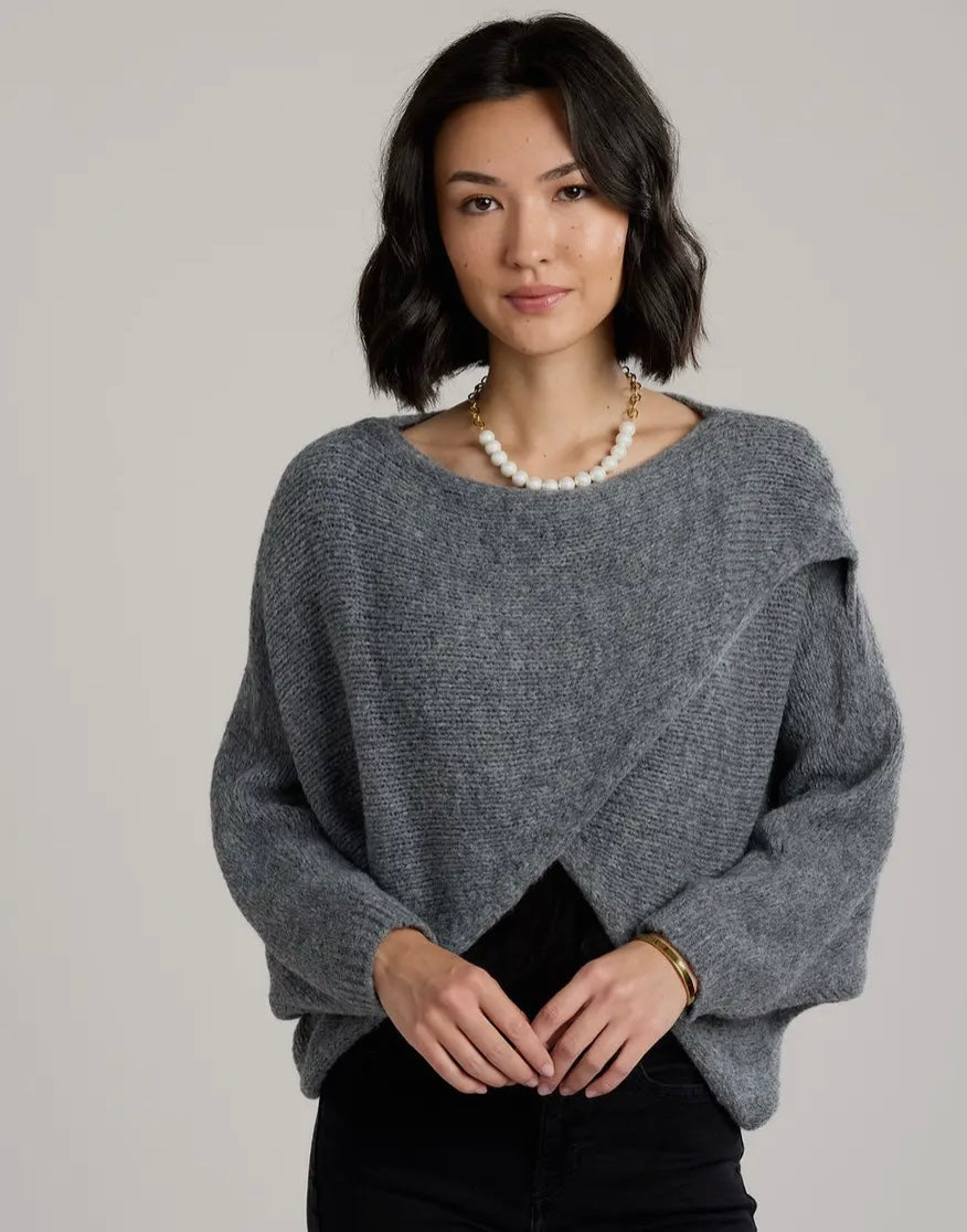 Alessandra Knit Wrap Sweater