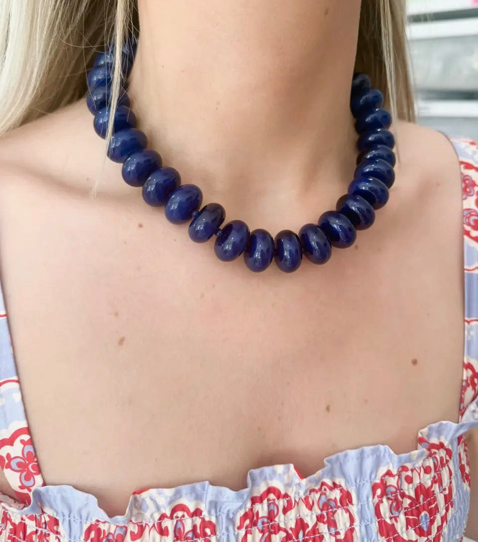 Gemelli Chunky Bead Necklace