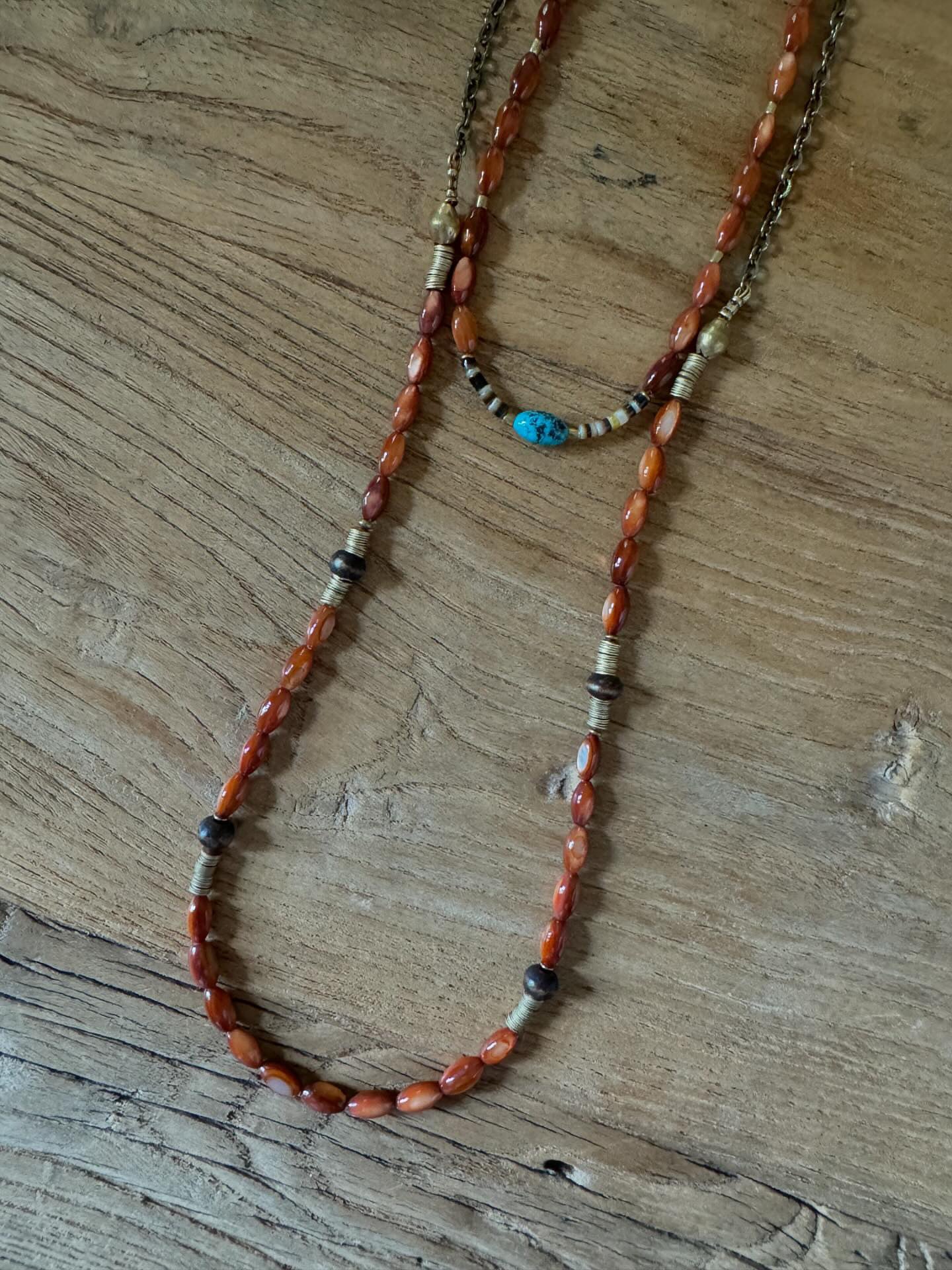 Funky Fire Necklace