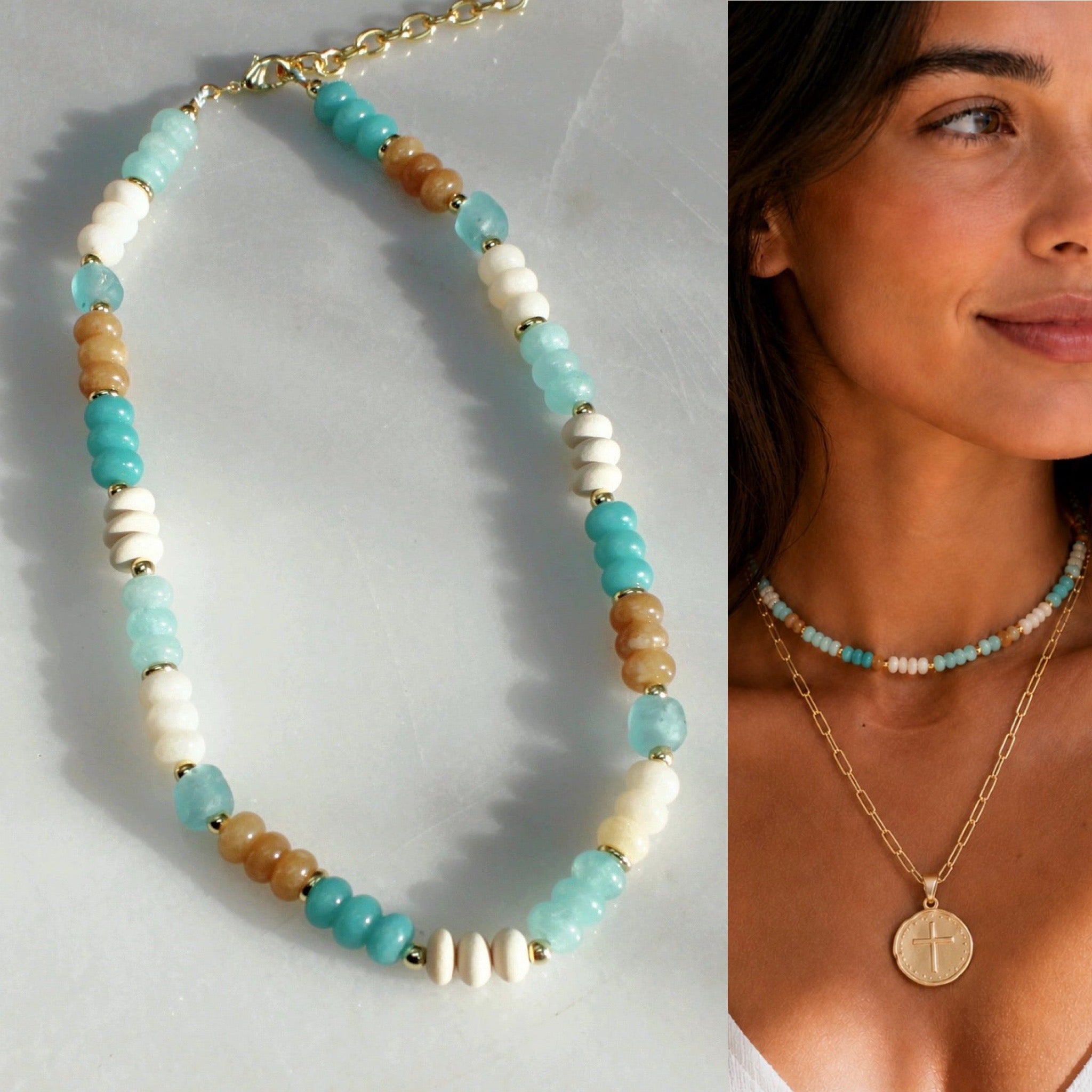 Sand & Sky Necklace