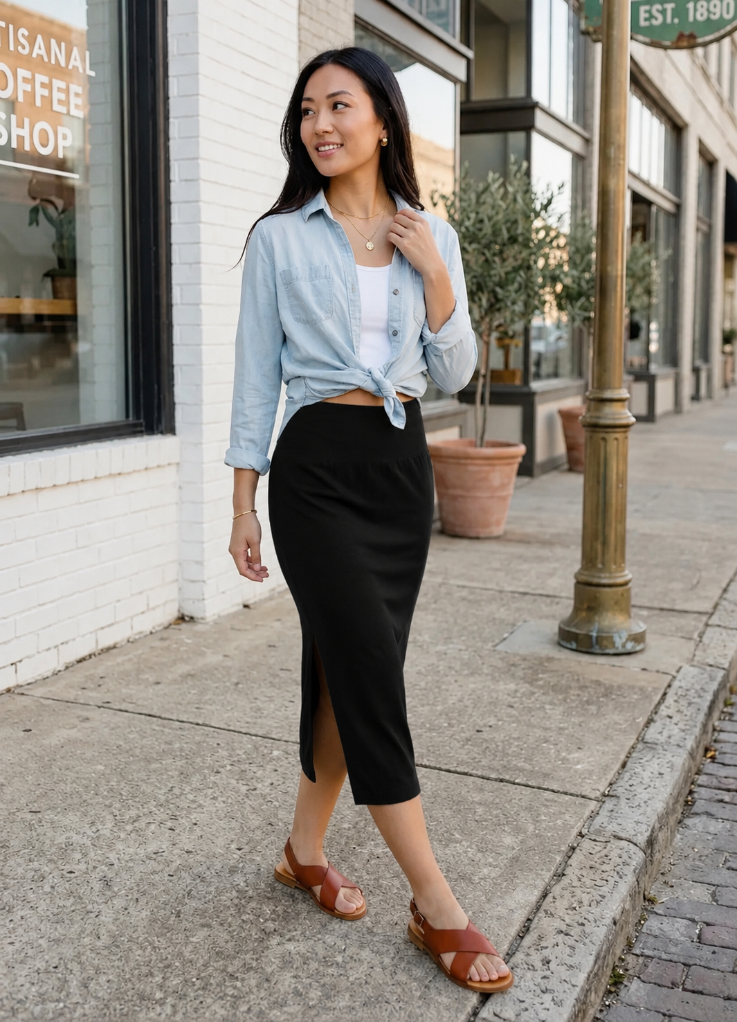 Elietian MINDY Midi Skirt