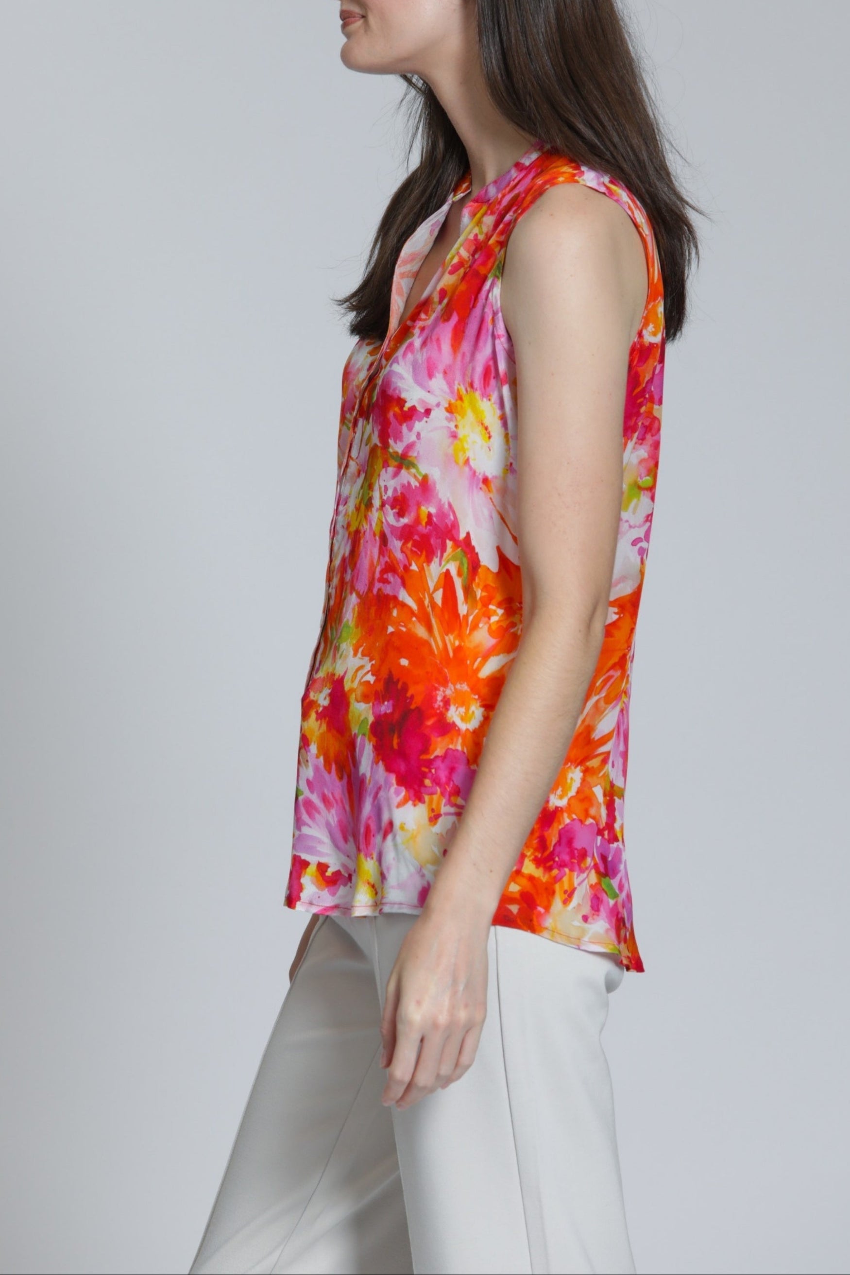 APNY Pink and Orange floral