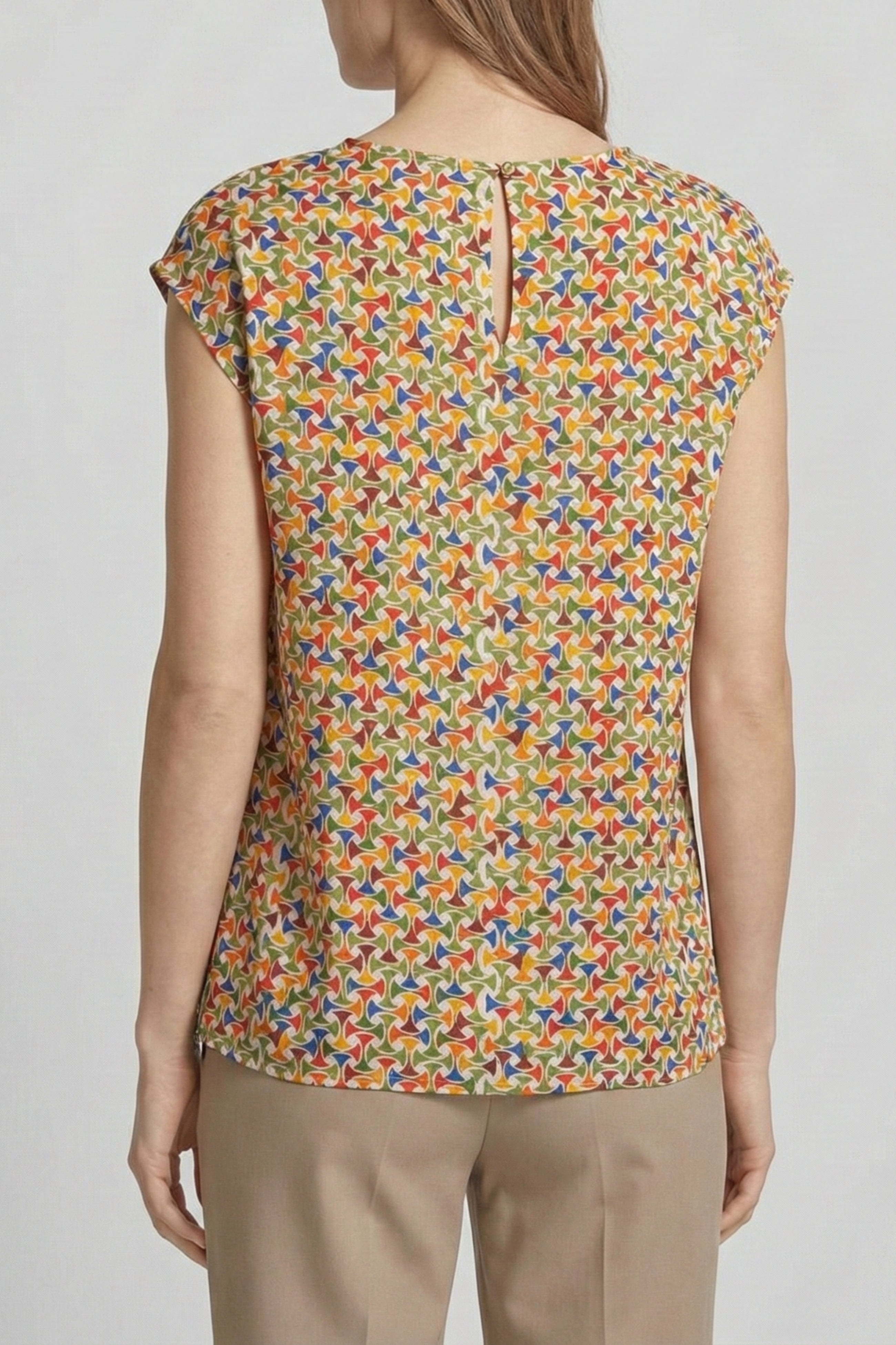 APNY Tess Cap Sleeve Blouse