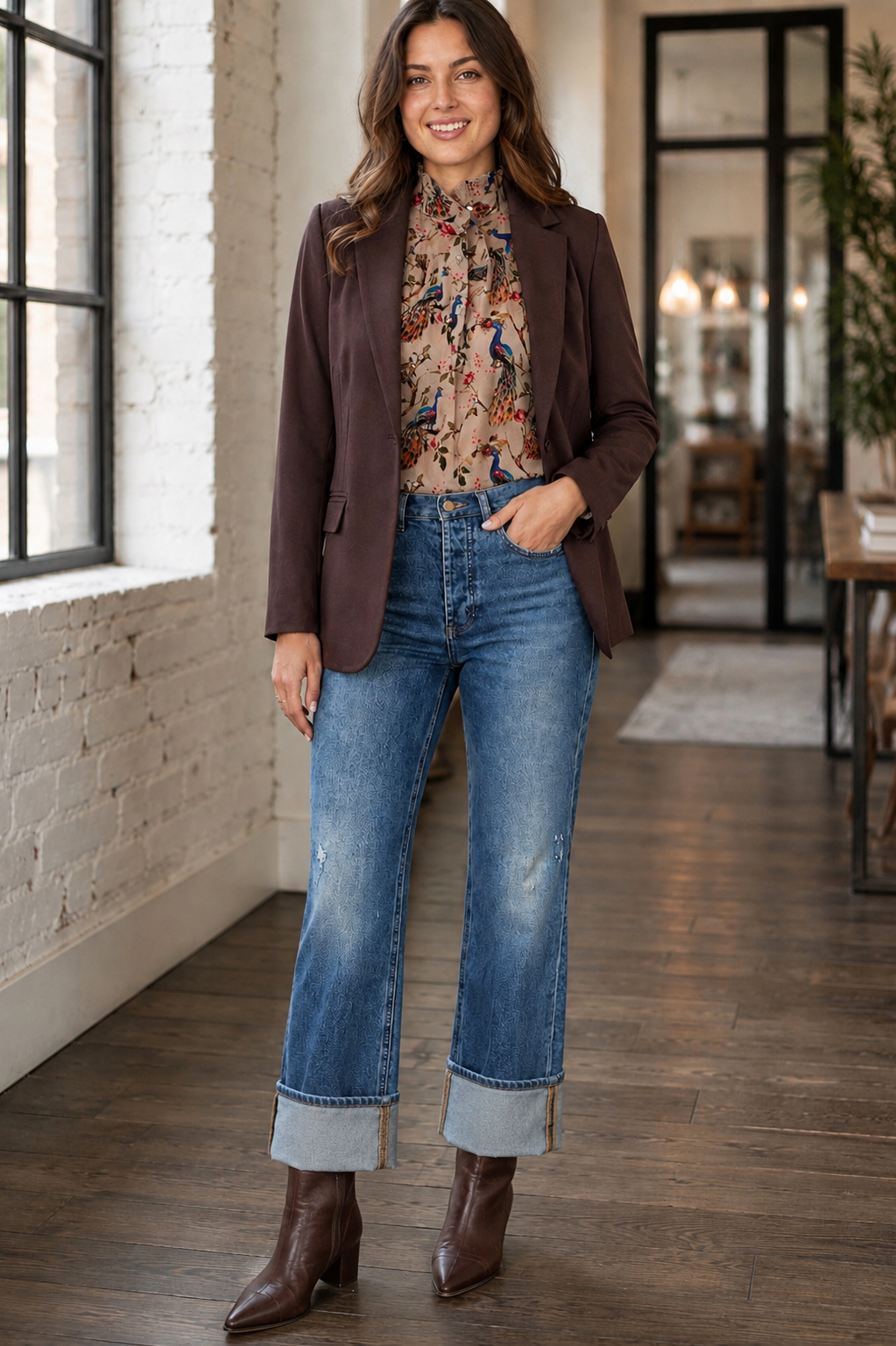 LPLA Maisie Vintage Straight Leg 32