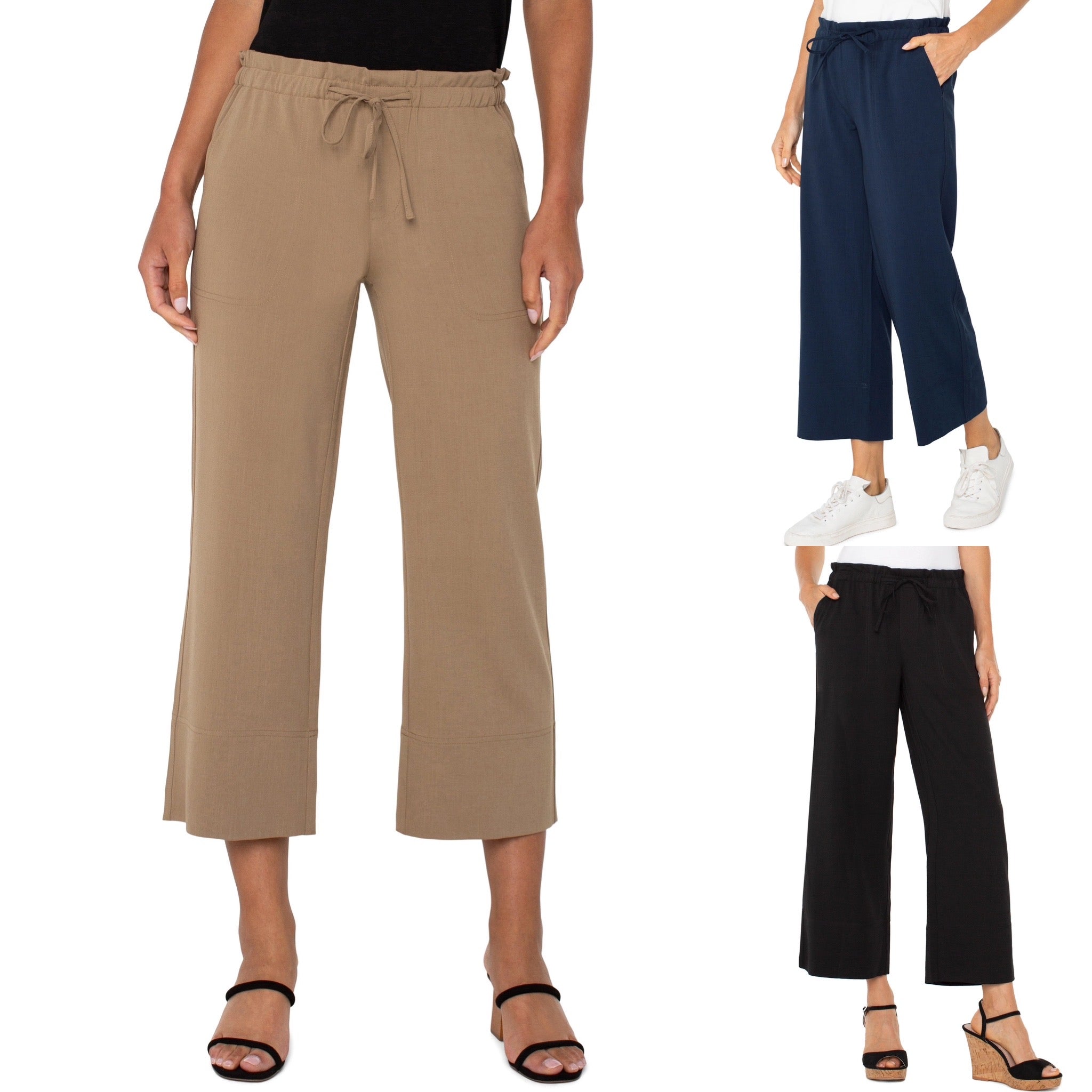 LPLA Pull on crop  Pant