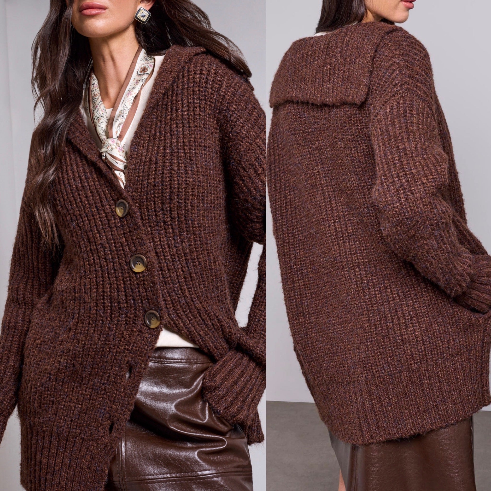 TRBL Oversized Sweater Coat
