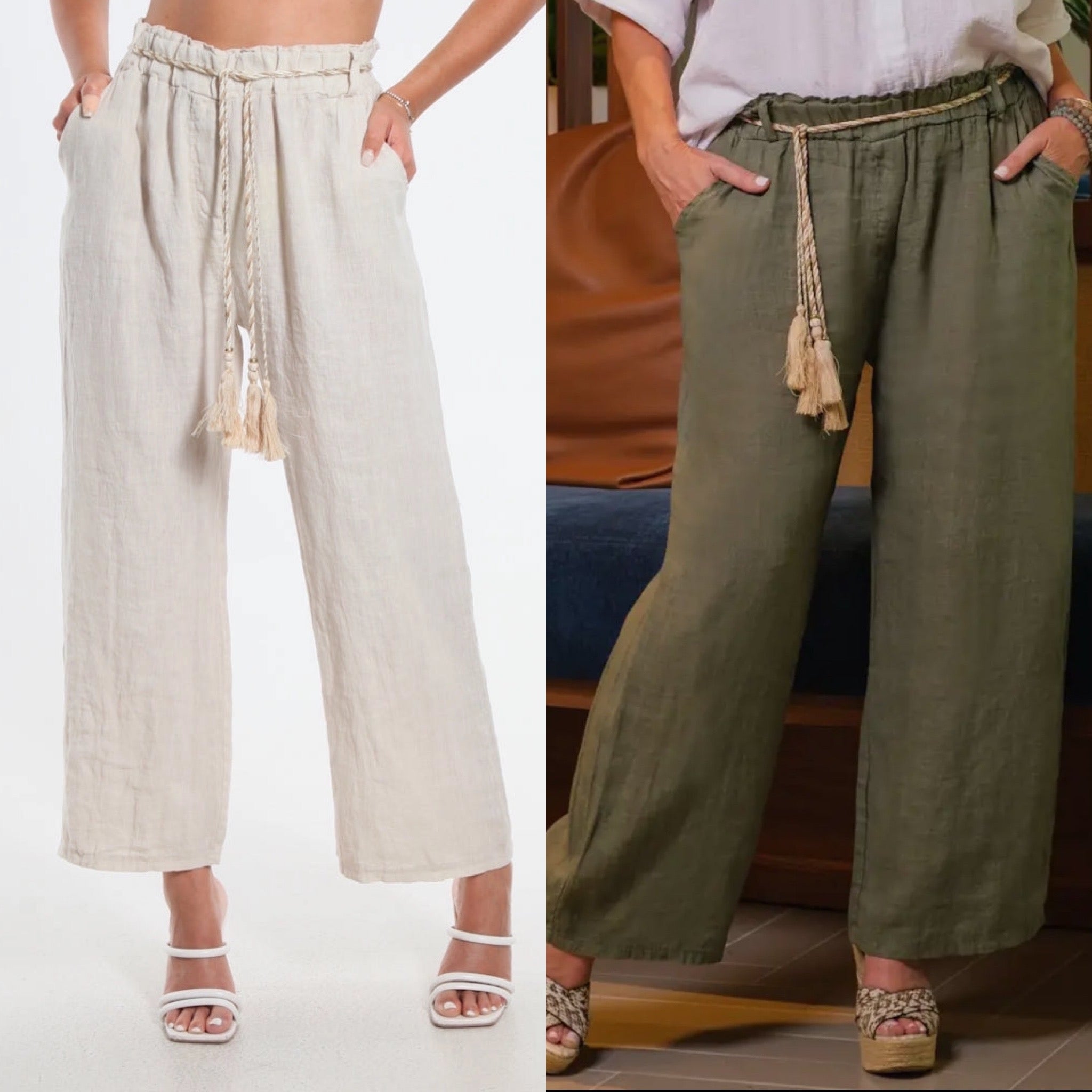 GRACY Linen Pant