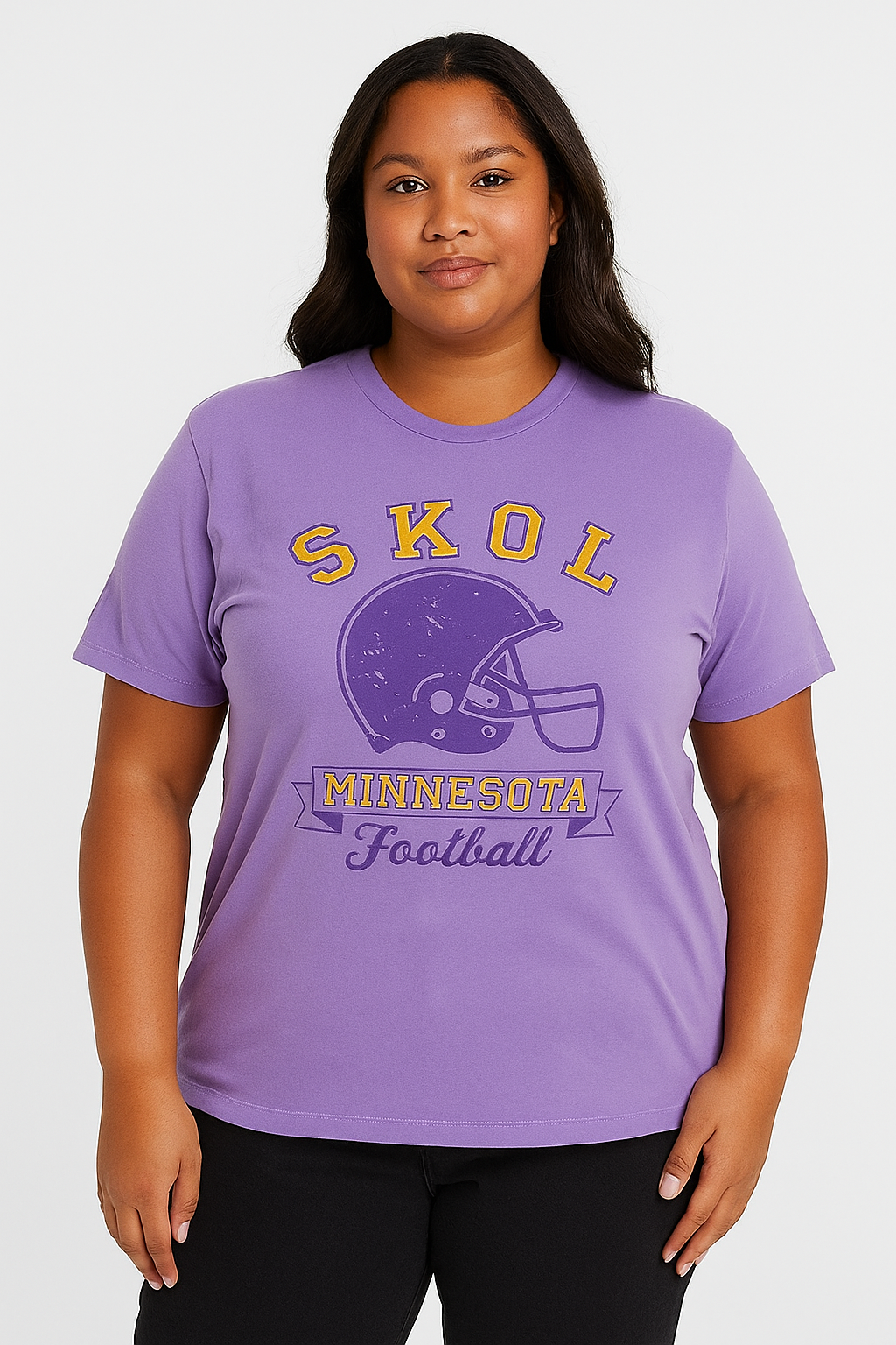 MN Viking Gridiron Tee--UNISEX