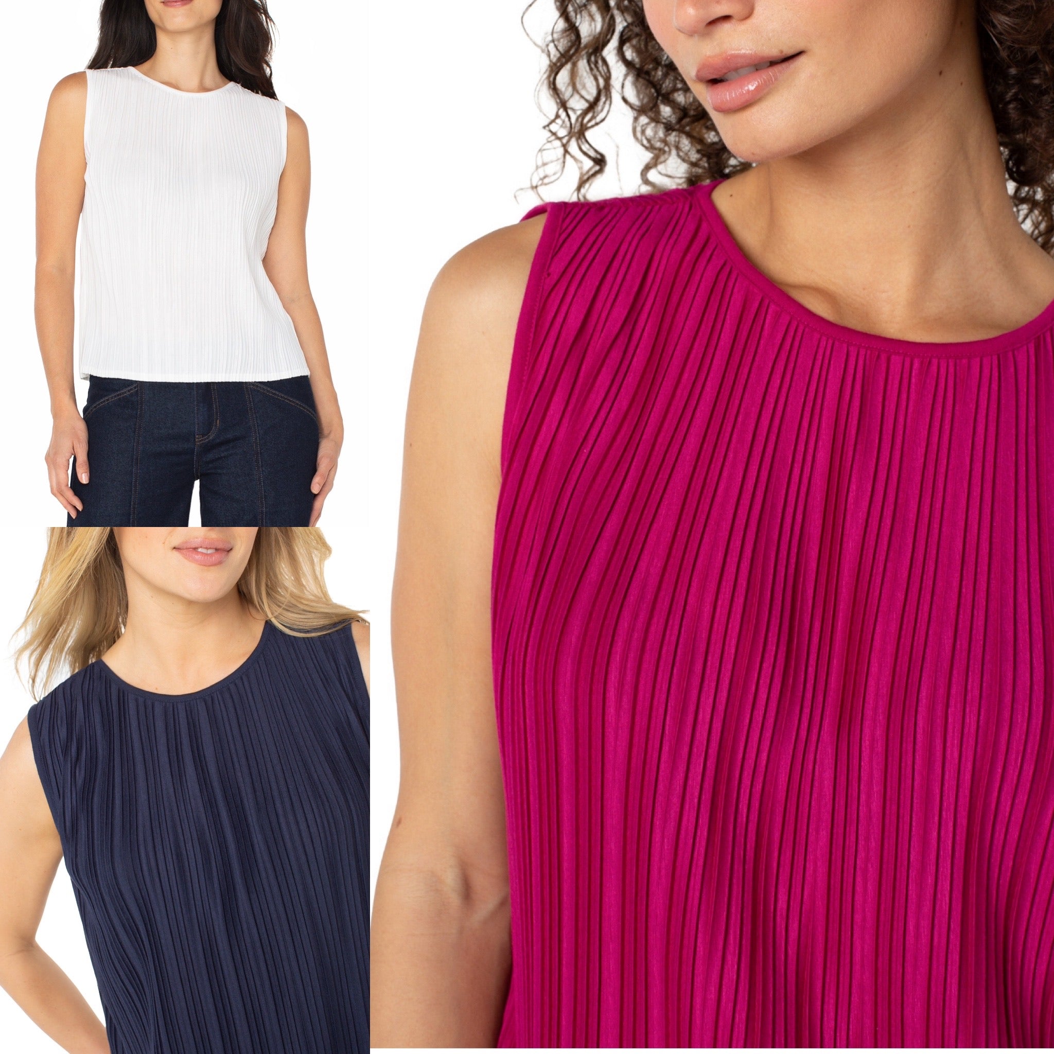 LPLA Pleat Blouse