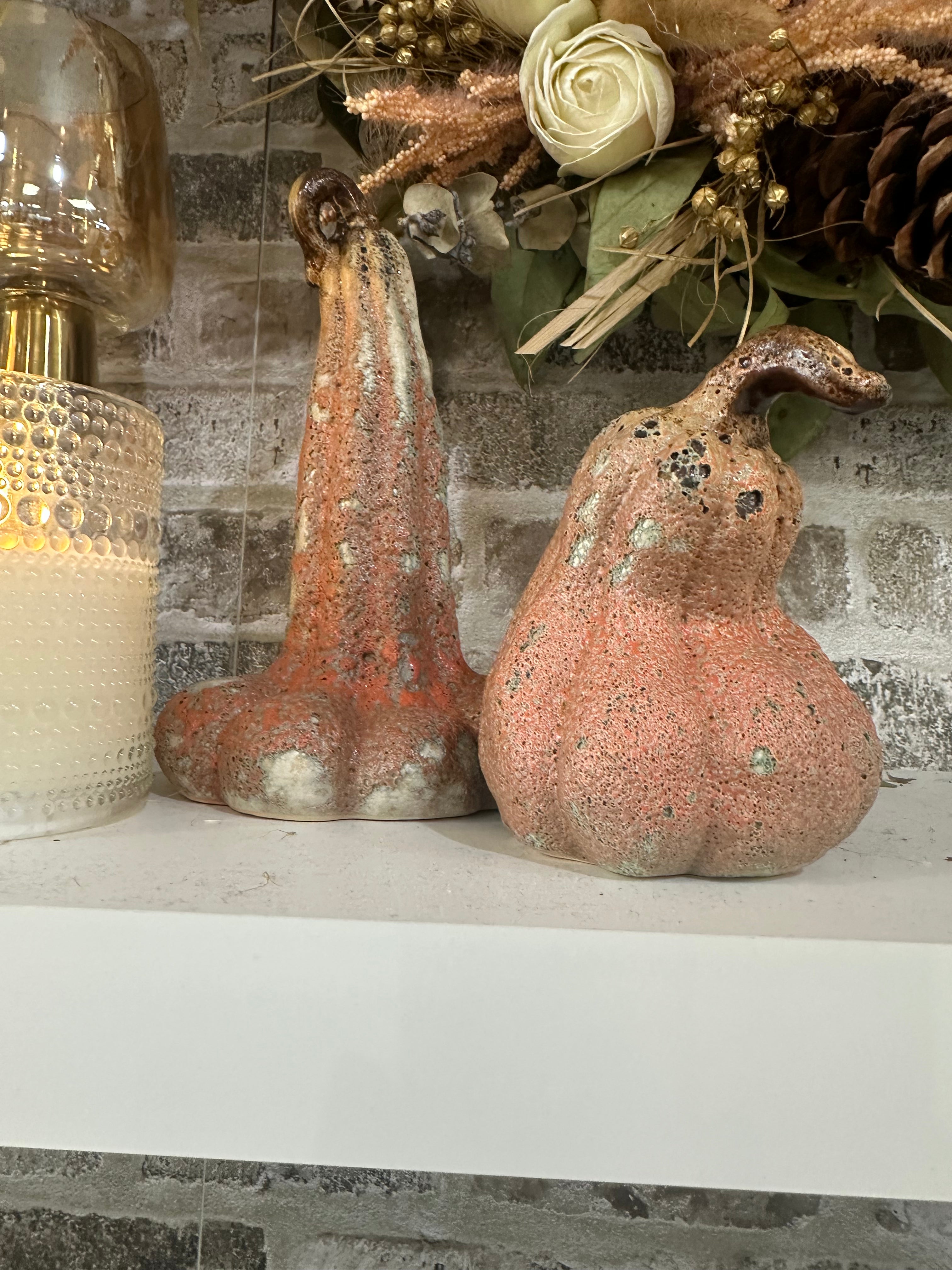 Ceramic pumpkin