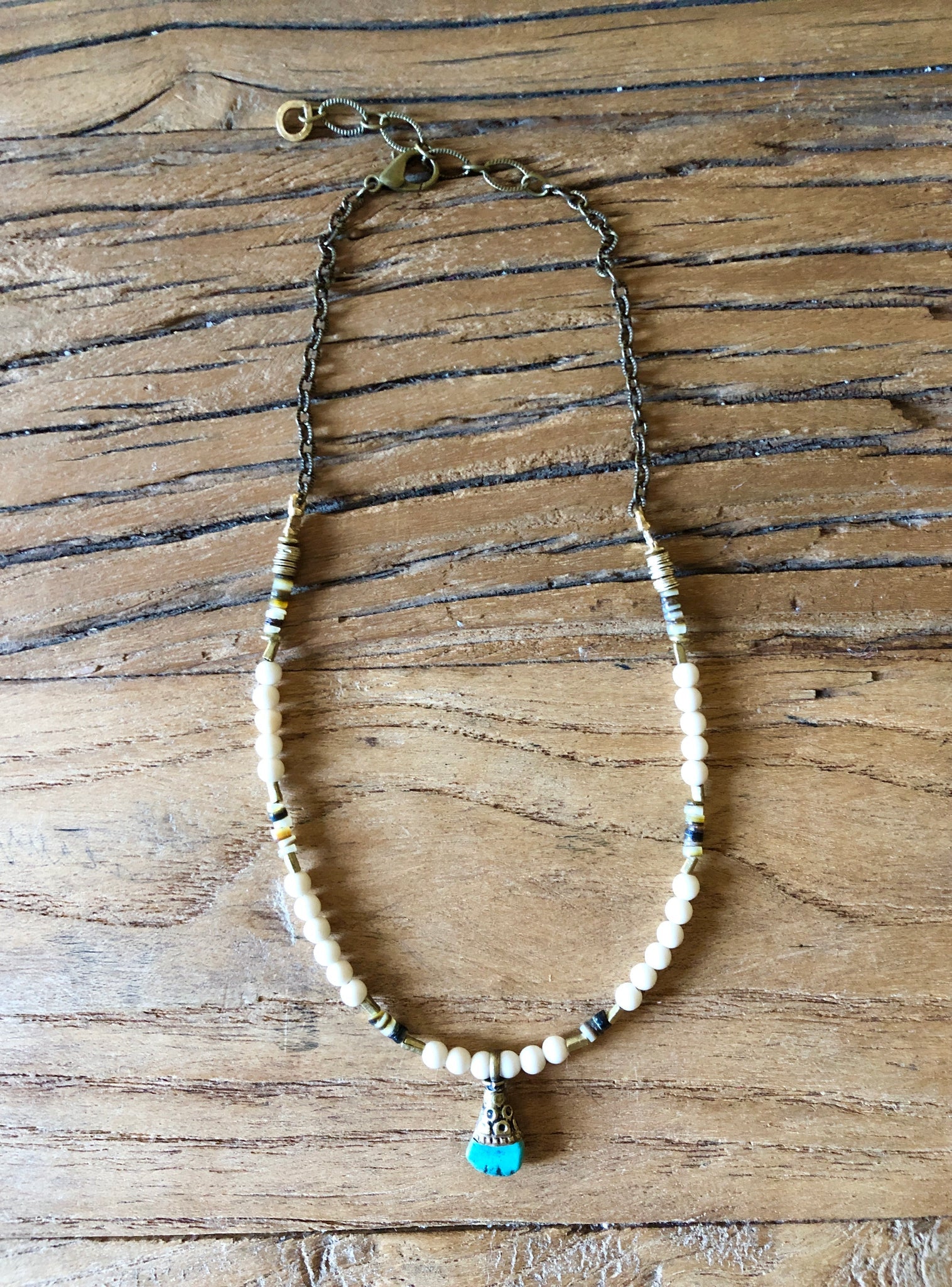 Funky Jo Tibetan Stone Necklace