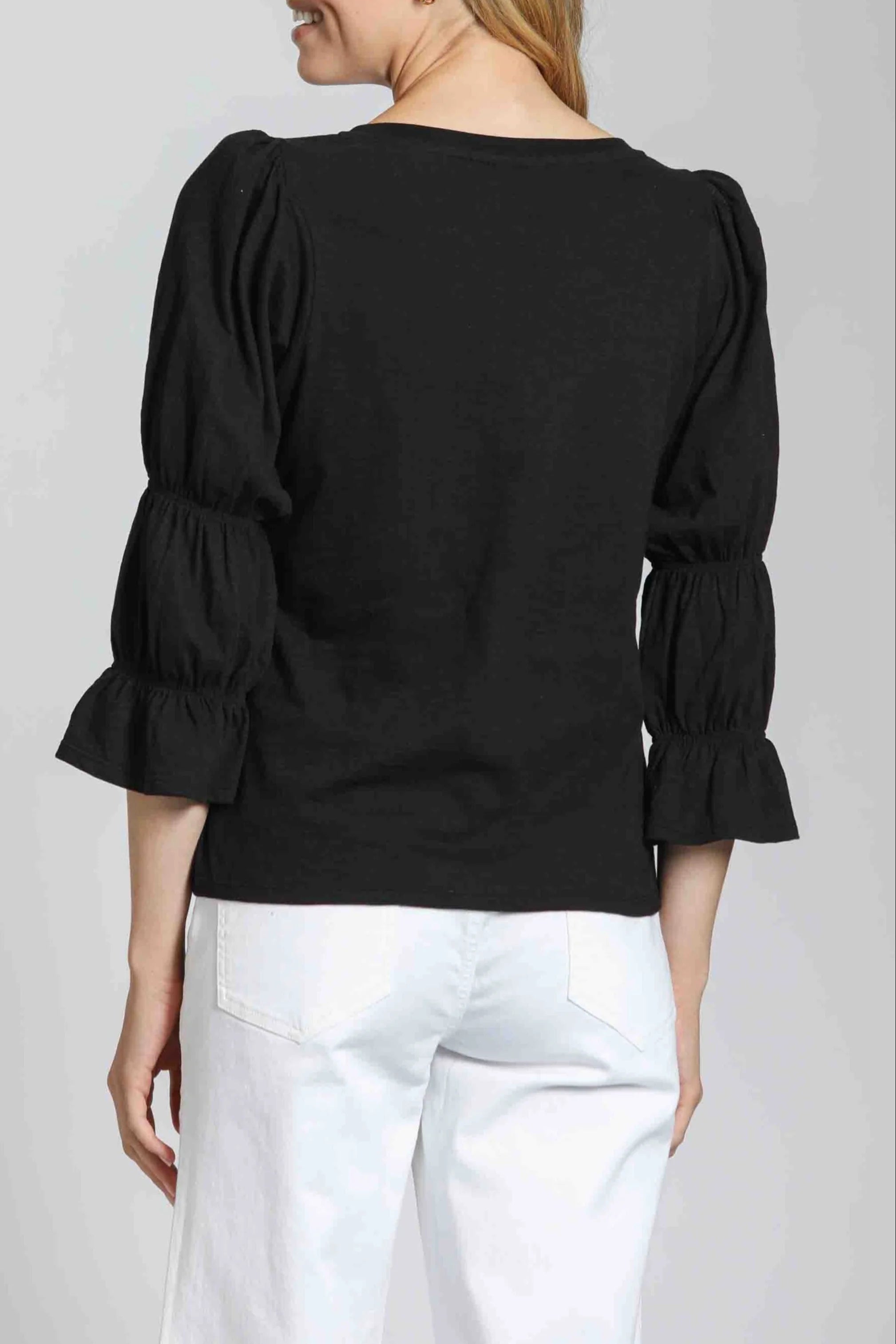 APNY Renaissance Sleeve Knit Top