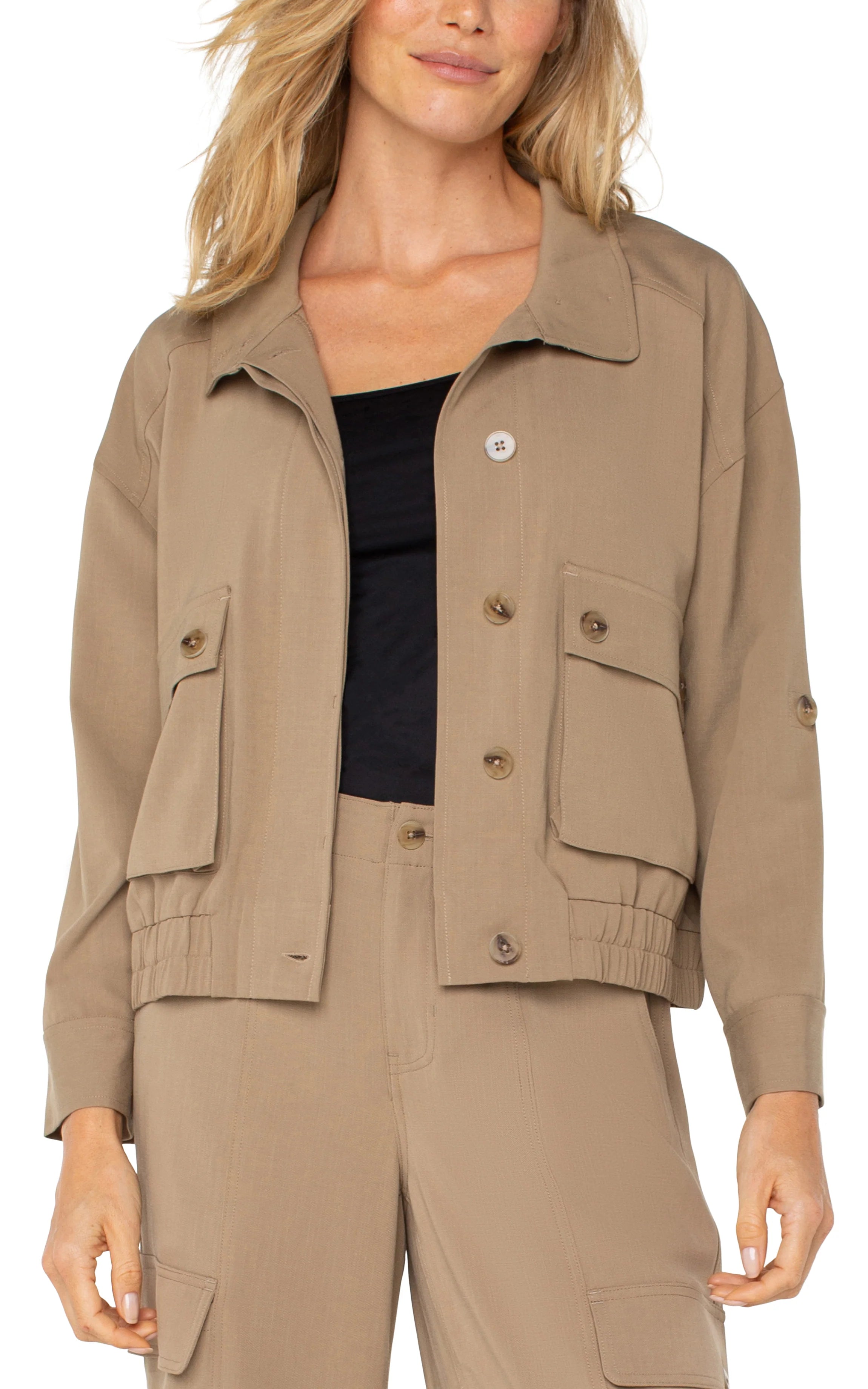 LPLA Crop Utility Jacket