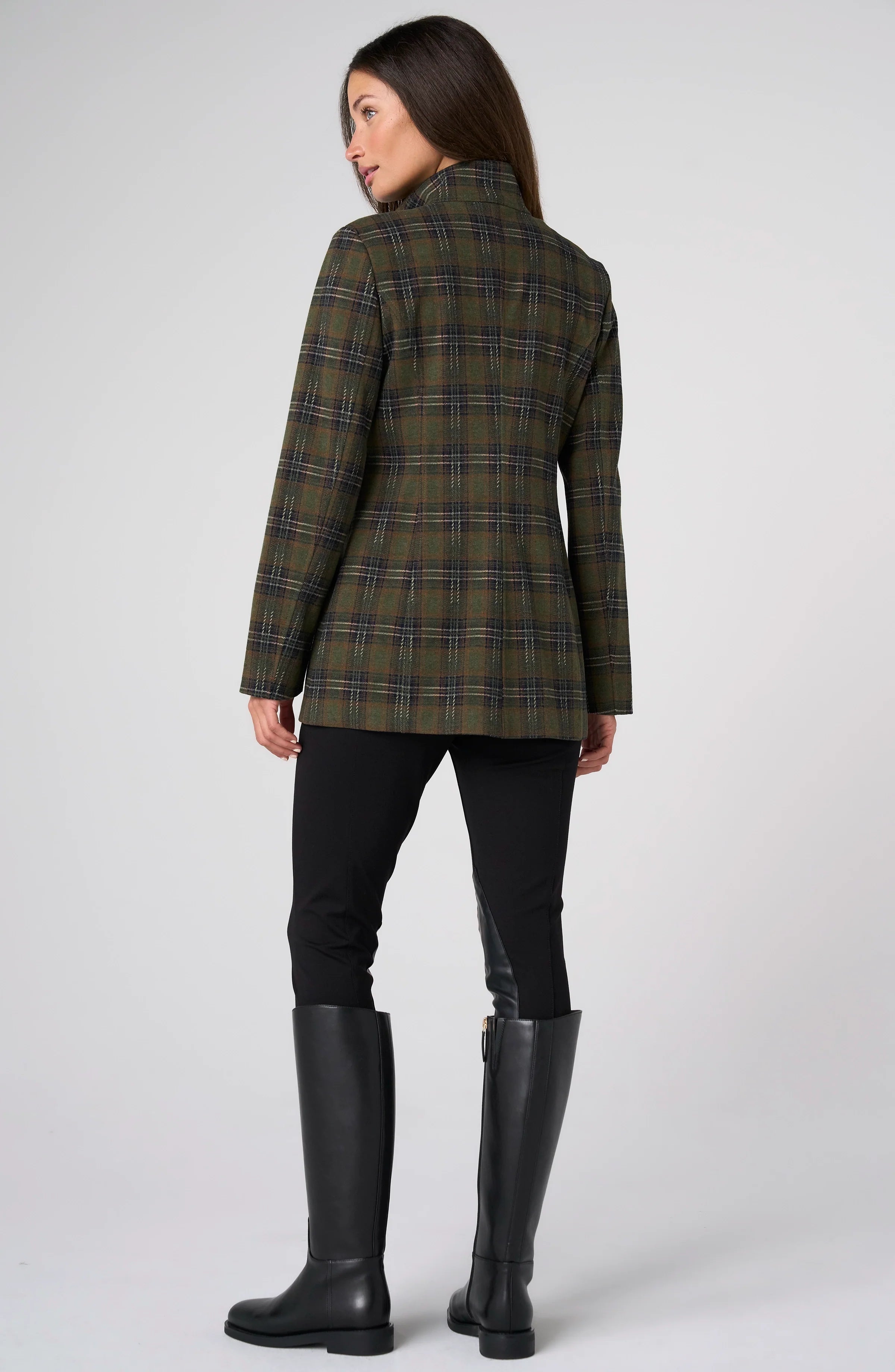 LPLA Olive Plaid Field Jacket