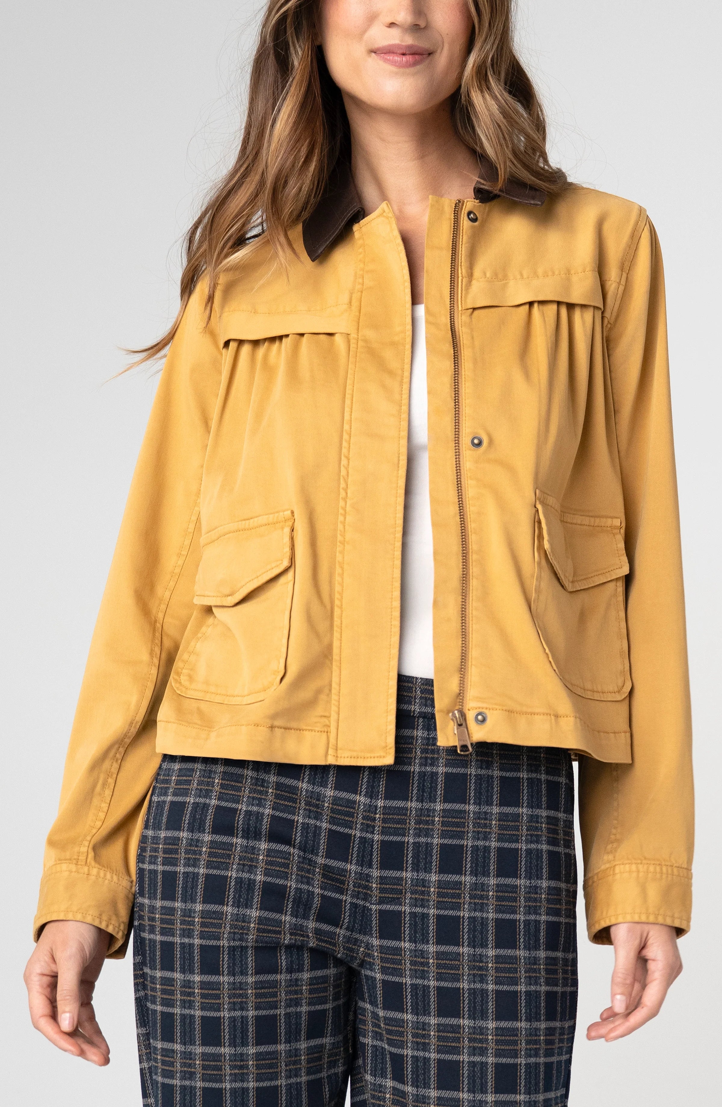 LPLA Collared Swing Jacket