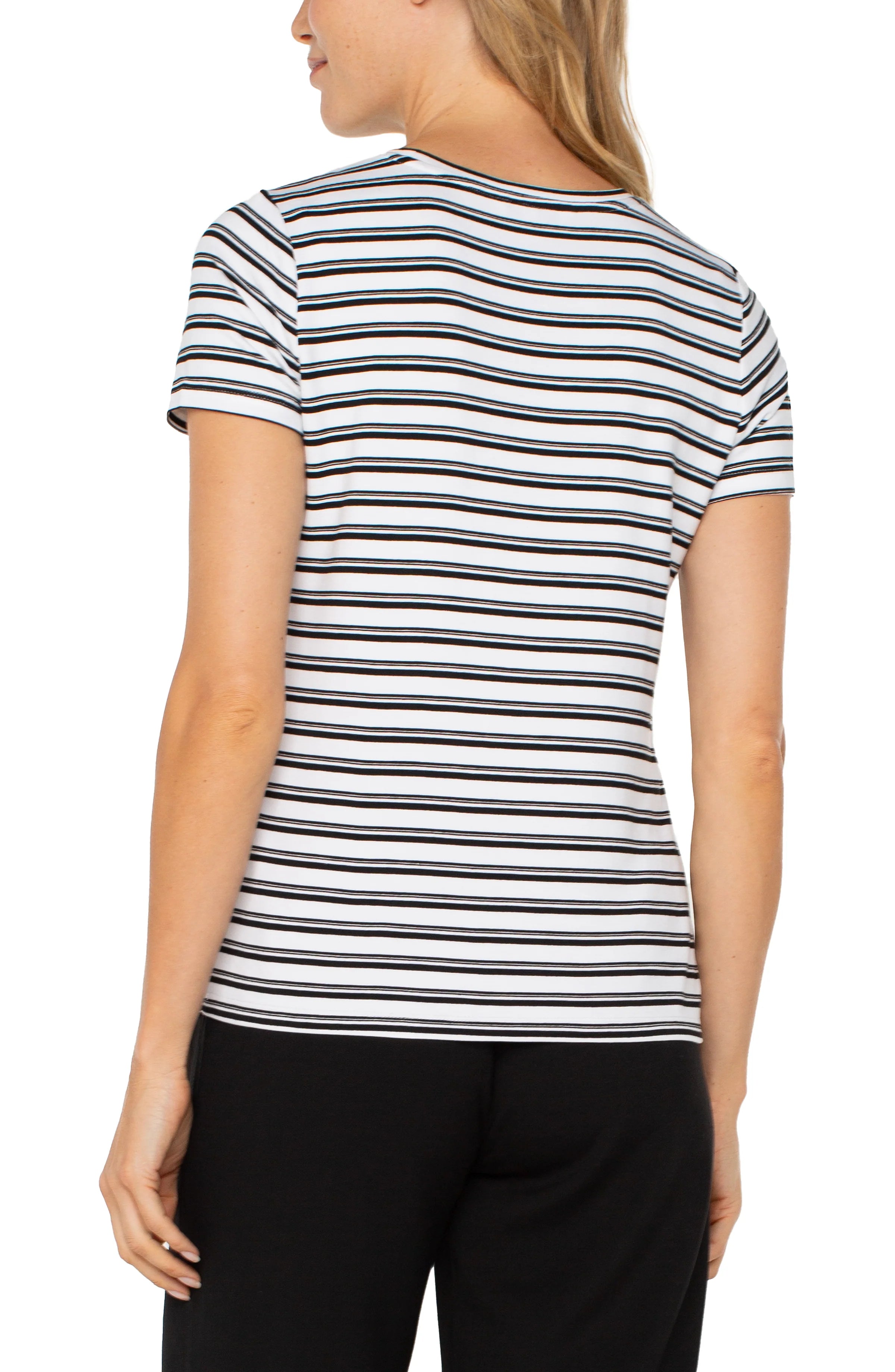 LPLA Classic Stripe Crew Neck Tee