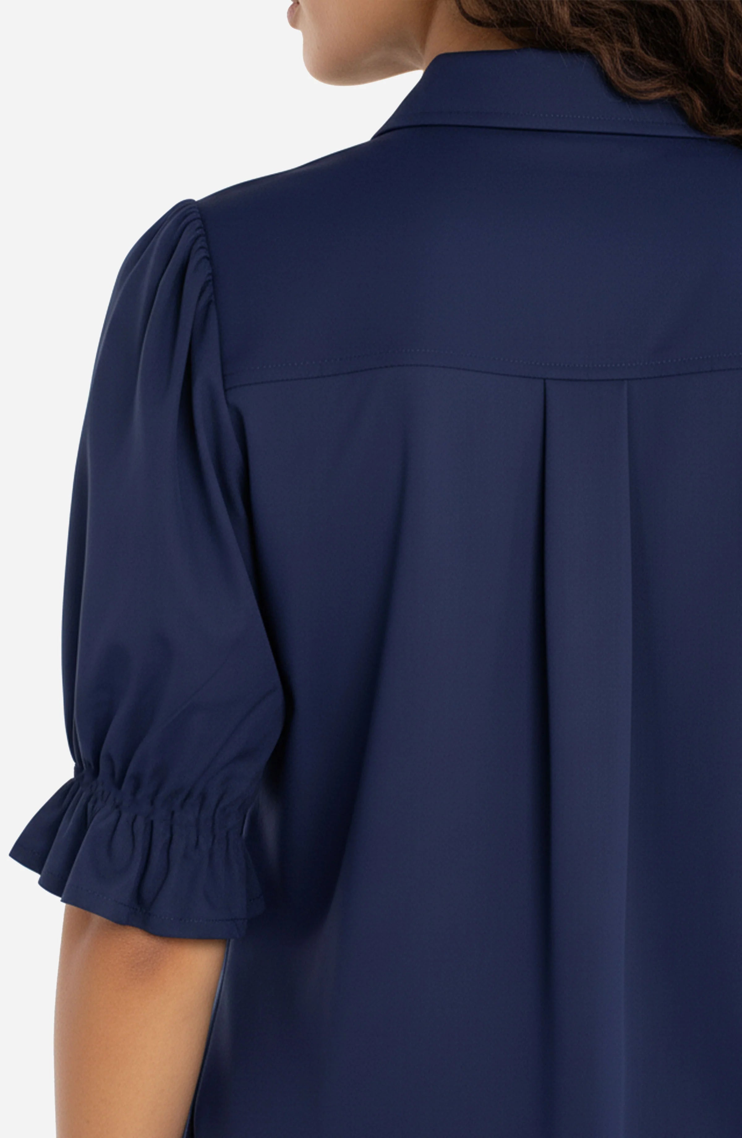 LPLA Elbow Puff Sleeve Blouse
