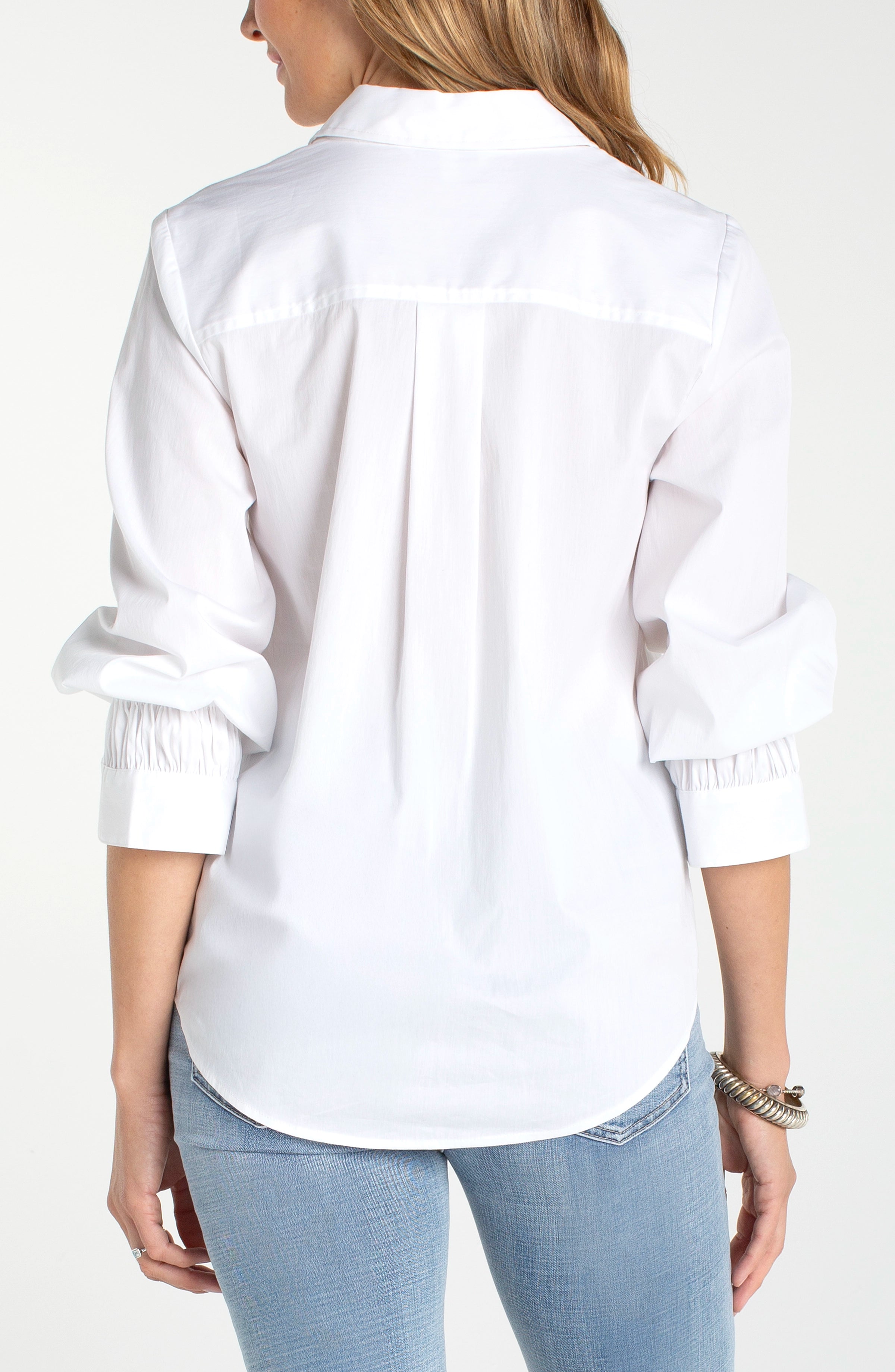 LPLA Adjustable Sleeve Blouse