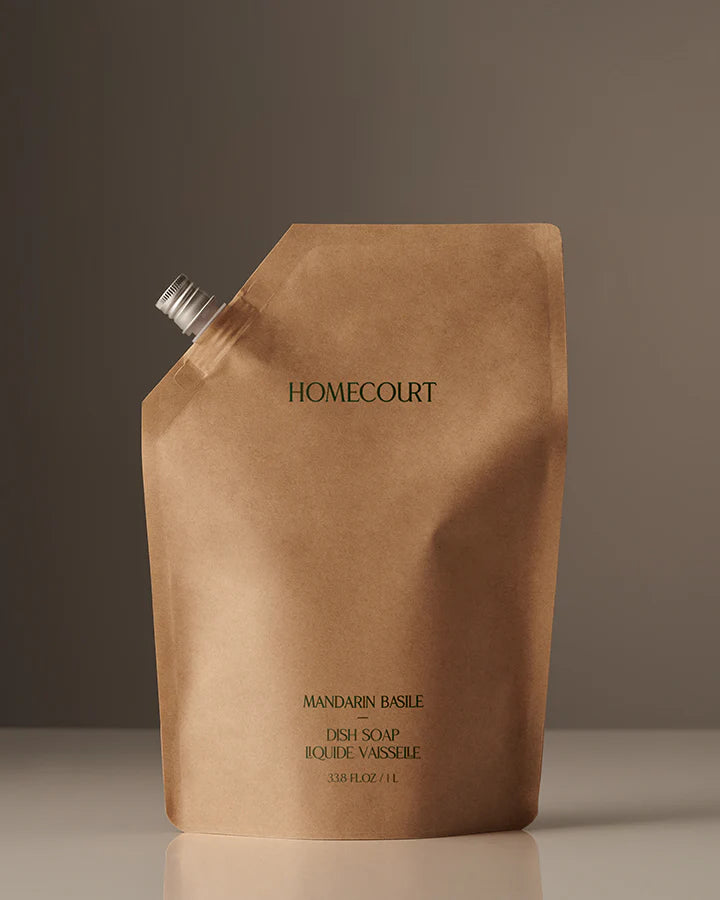 Homecourt Mandarin Basil Dish Soap Refill