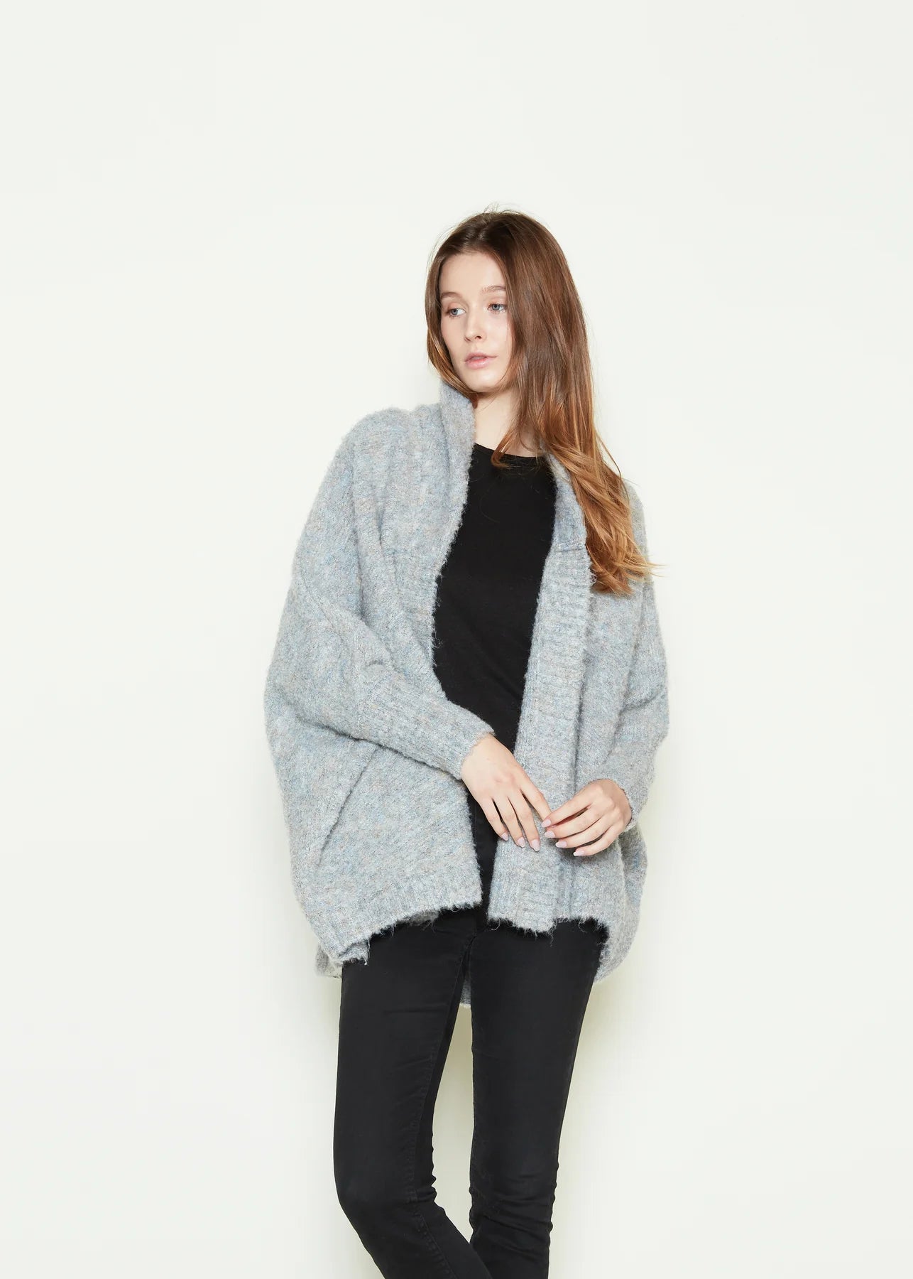 LBM Dusty Blue Cardigan