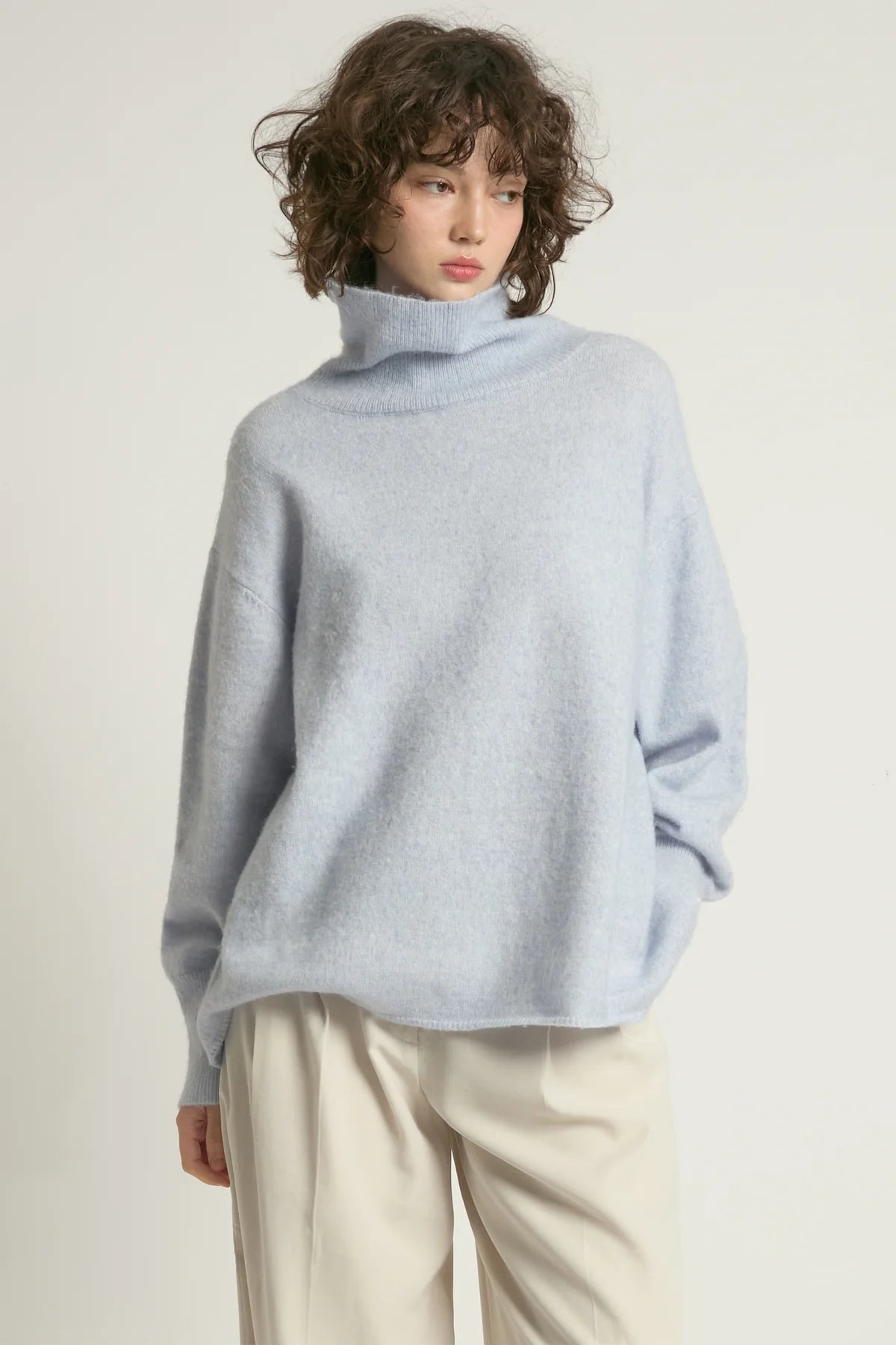 LBM Slouchy Turtleneck Sweater