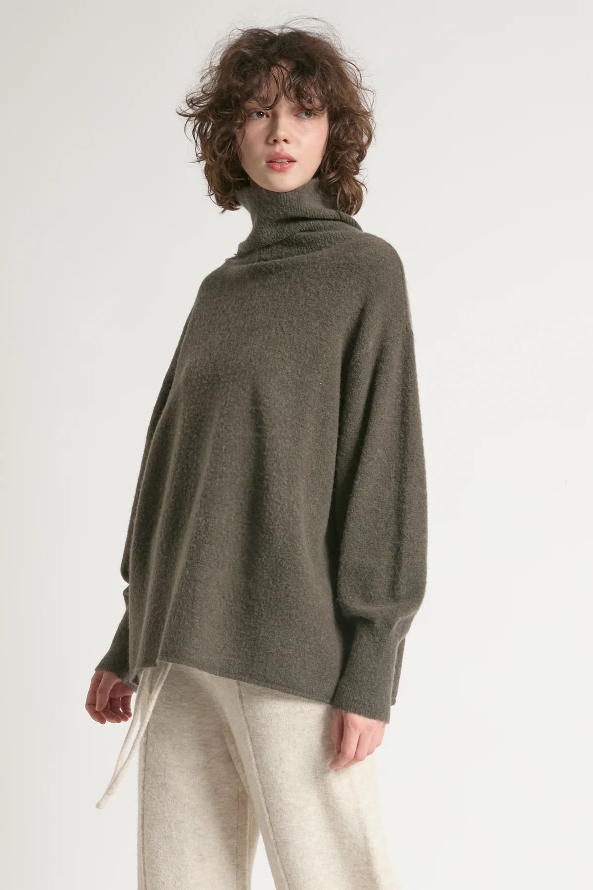 LBM Slouchy Turtleneck Sweater