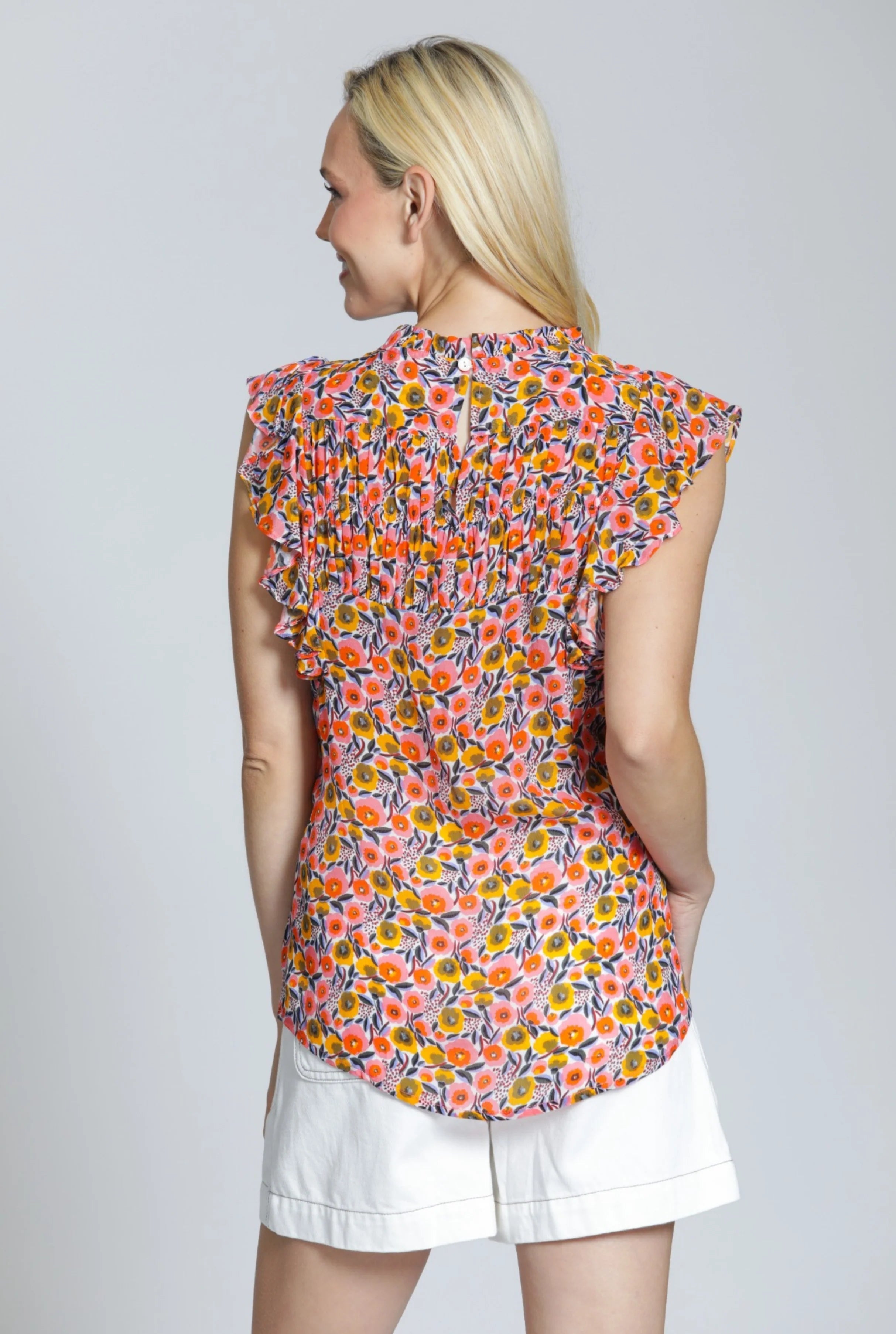 APNY Sunset Poppies Top