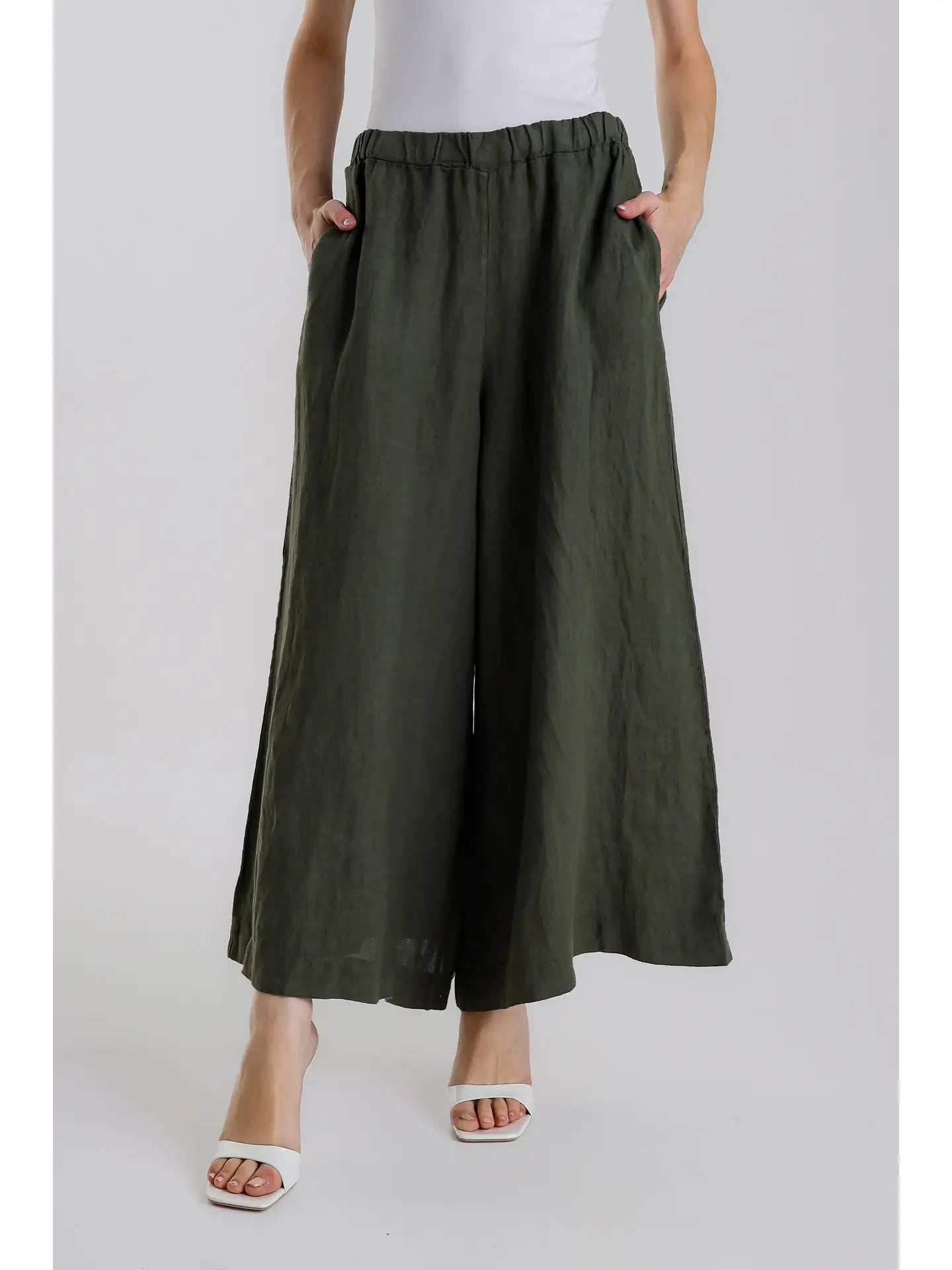 Peggy Crop Palazzo Pant
