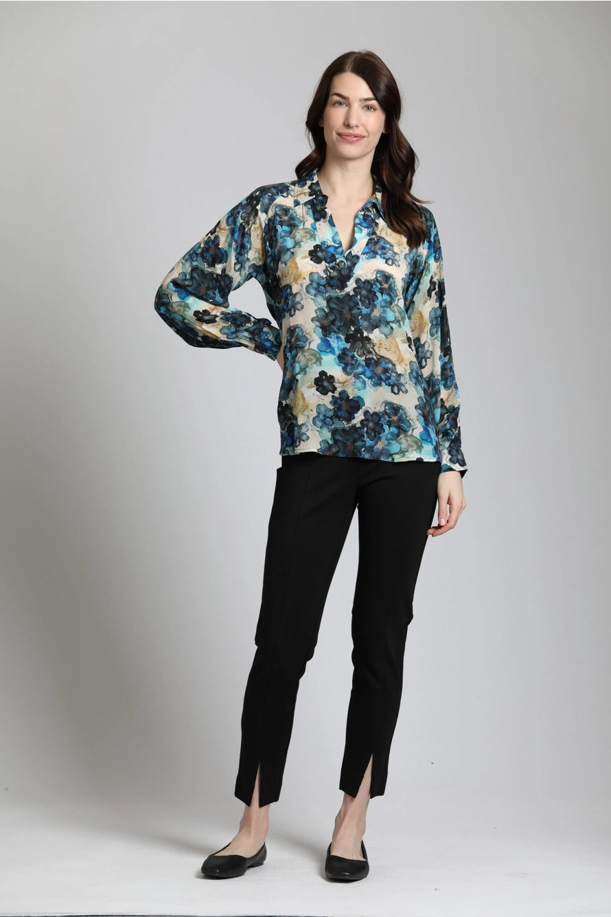 APNY Subtle Bloom Blouse